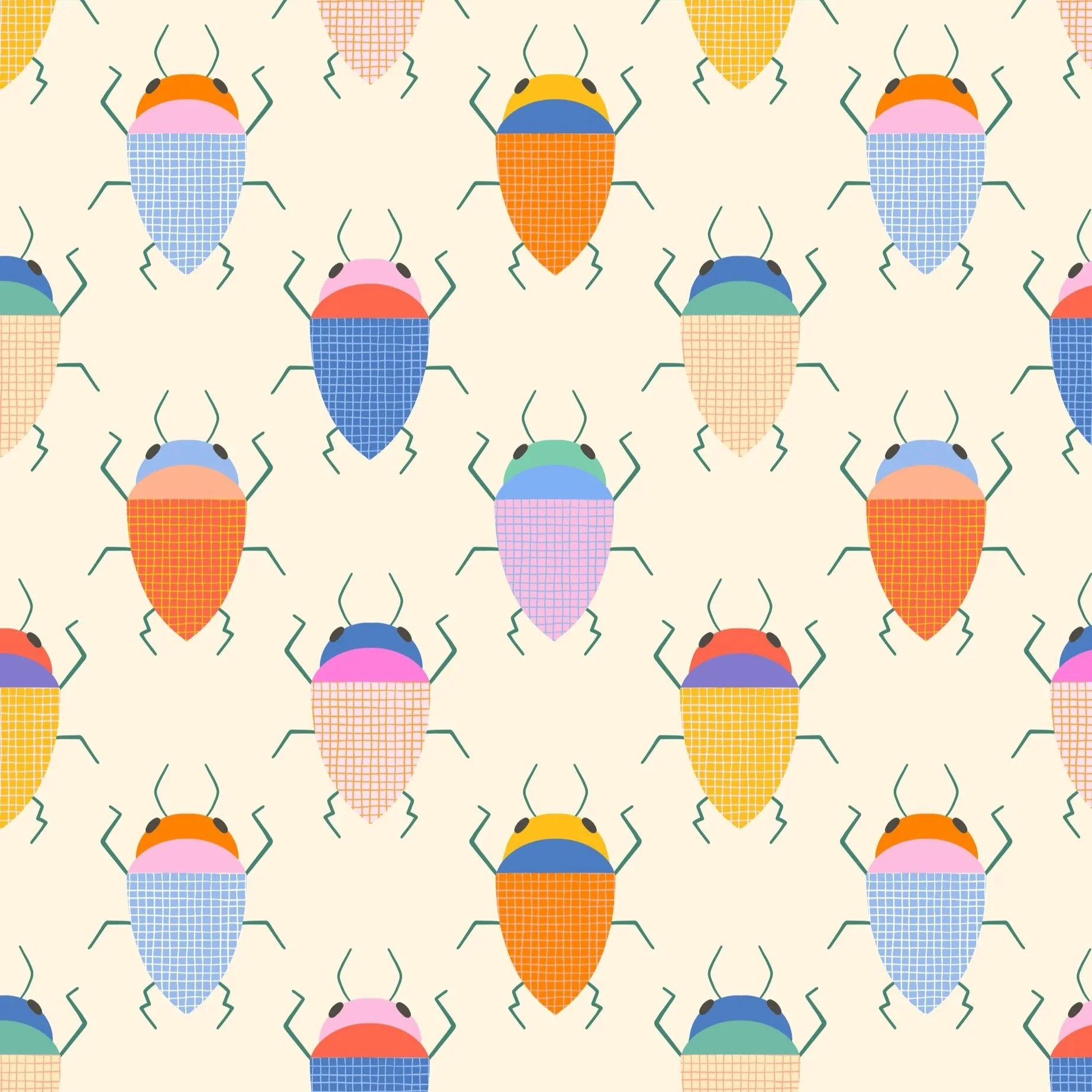 Colourful Bugs