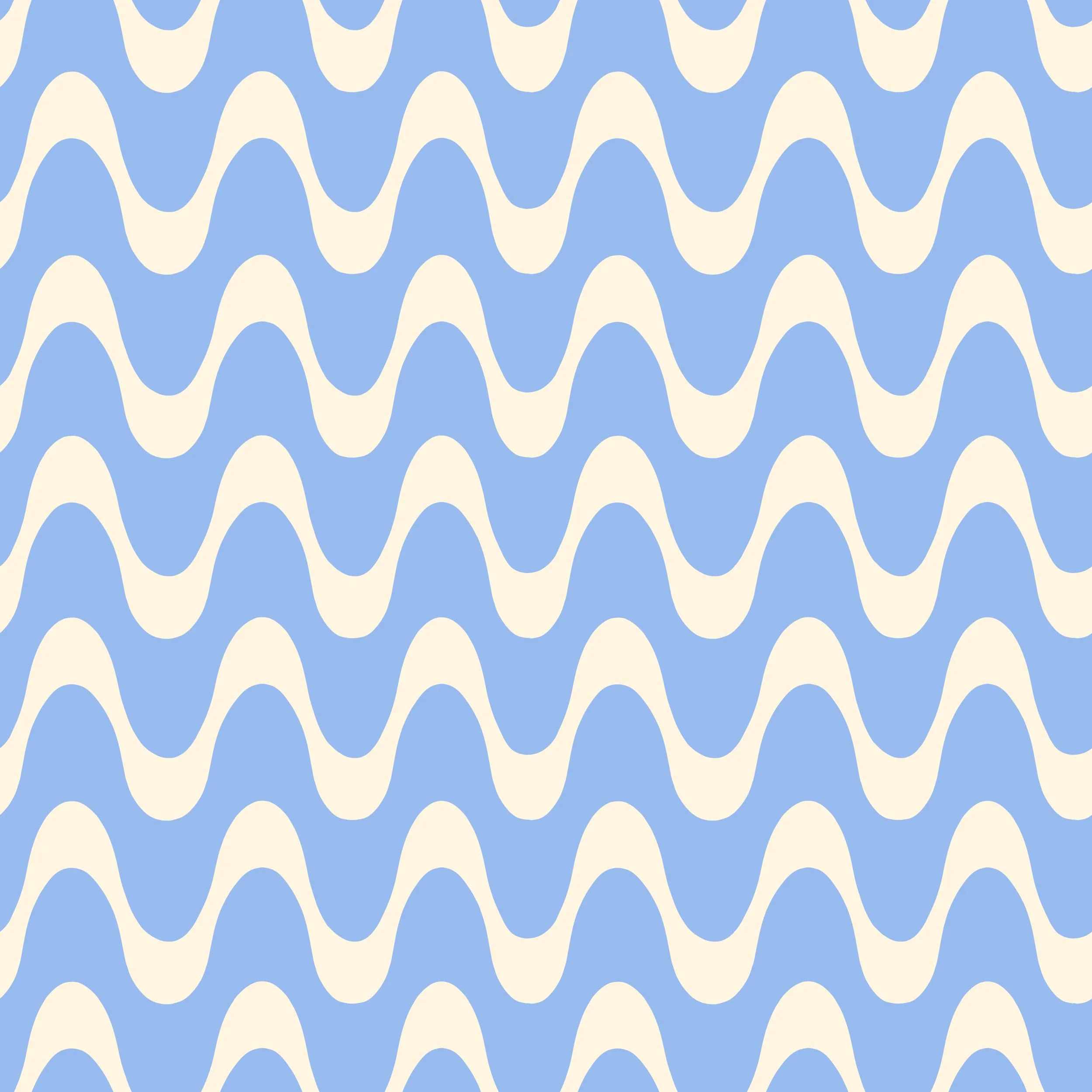 Groovy Stripes (Blue)