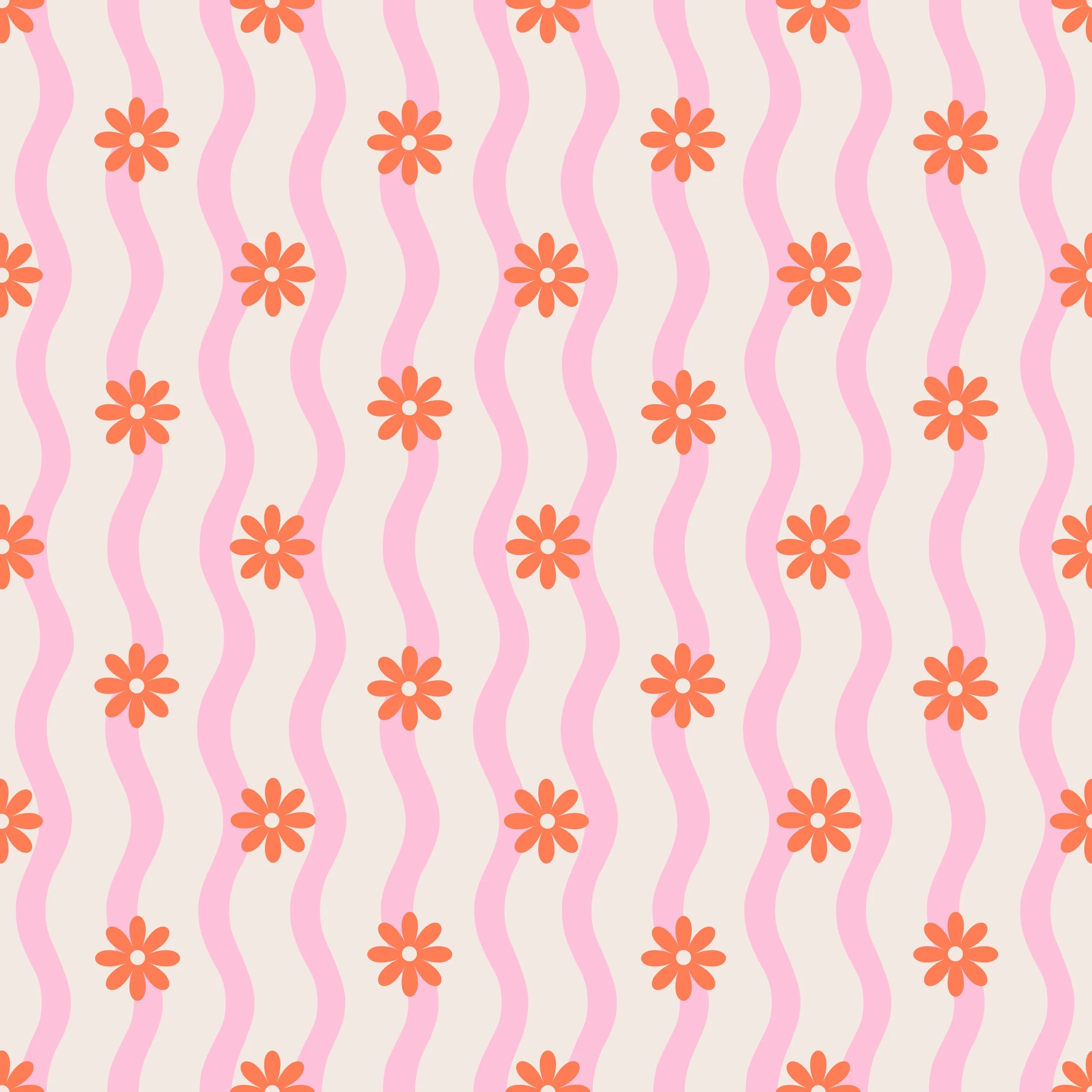 Flower Power Stripes