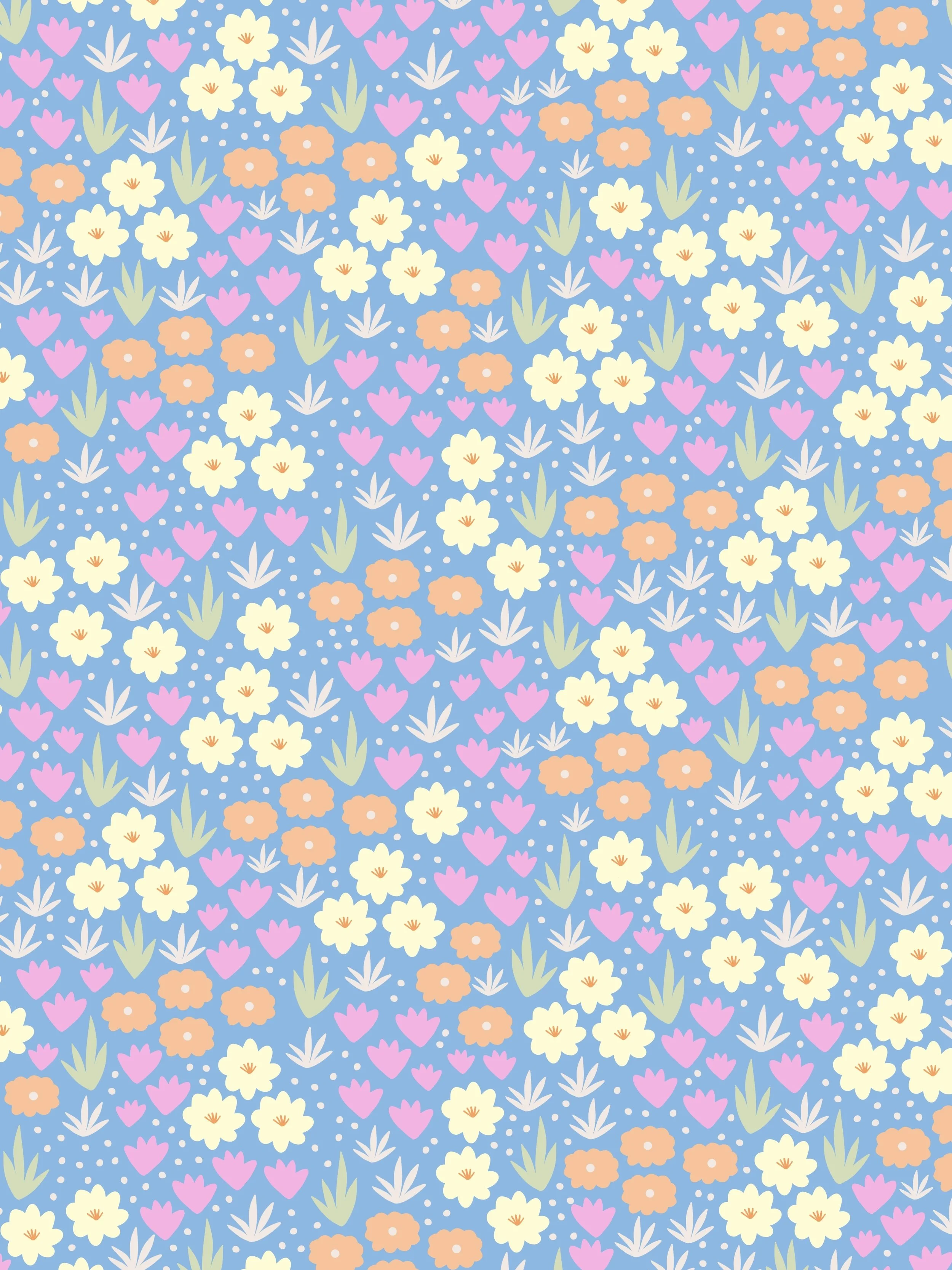 Ditsy floral pattern, 2025