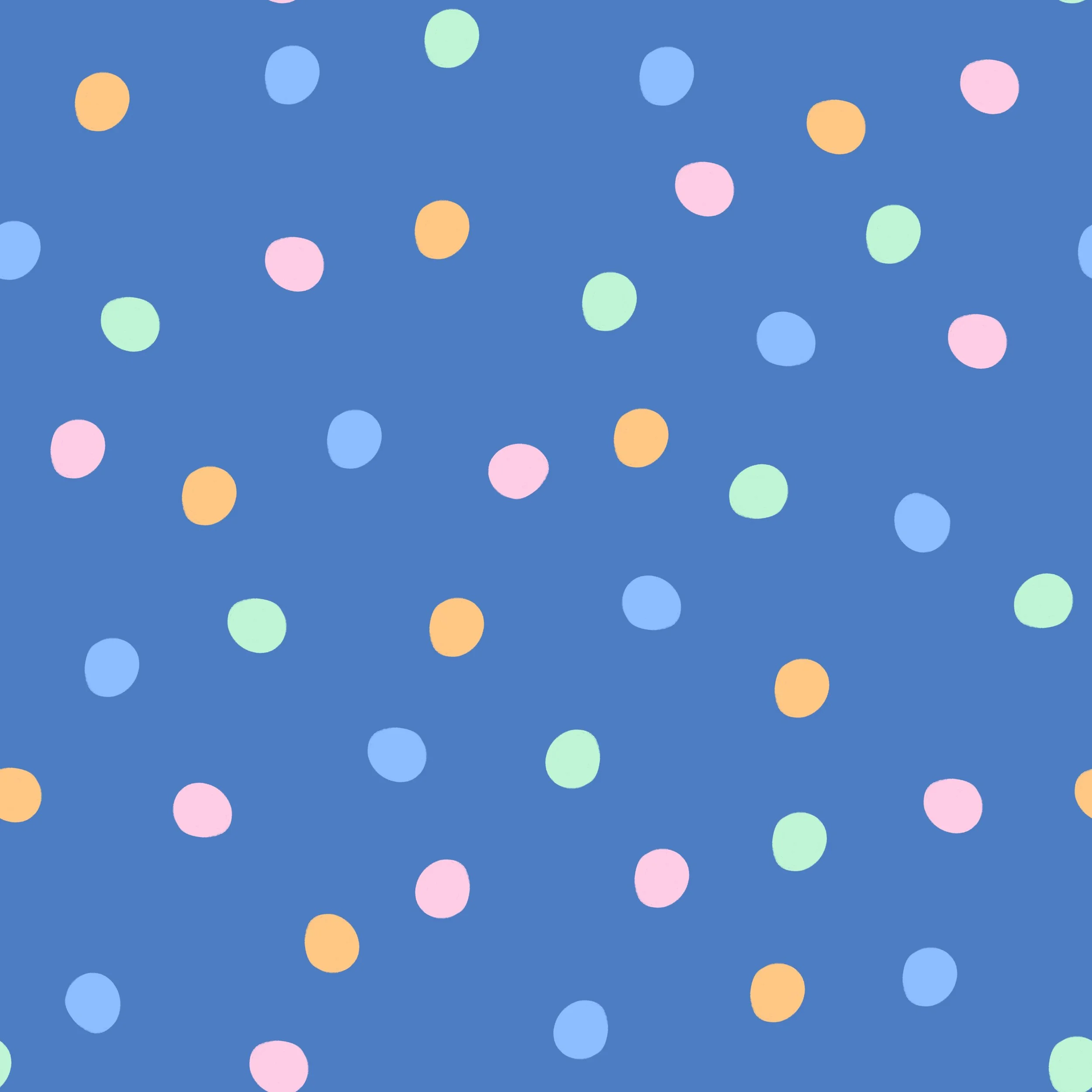 Pastel Dots (Blue)