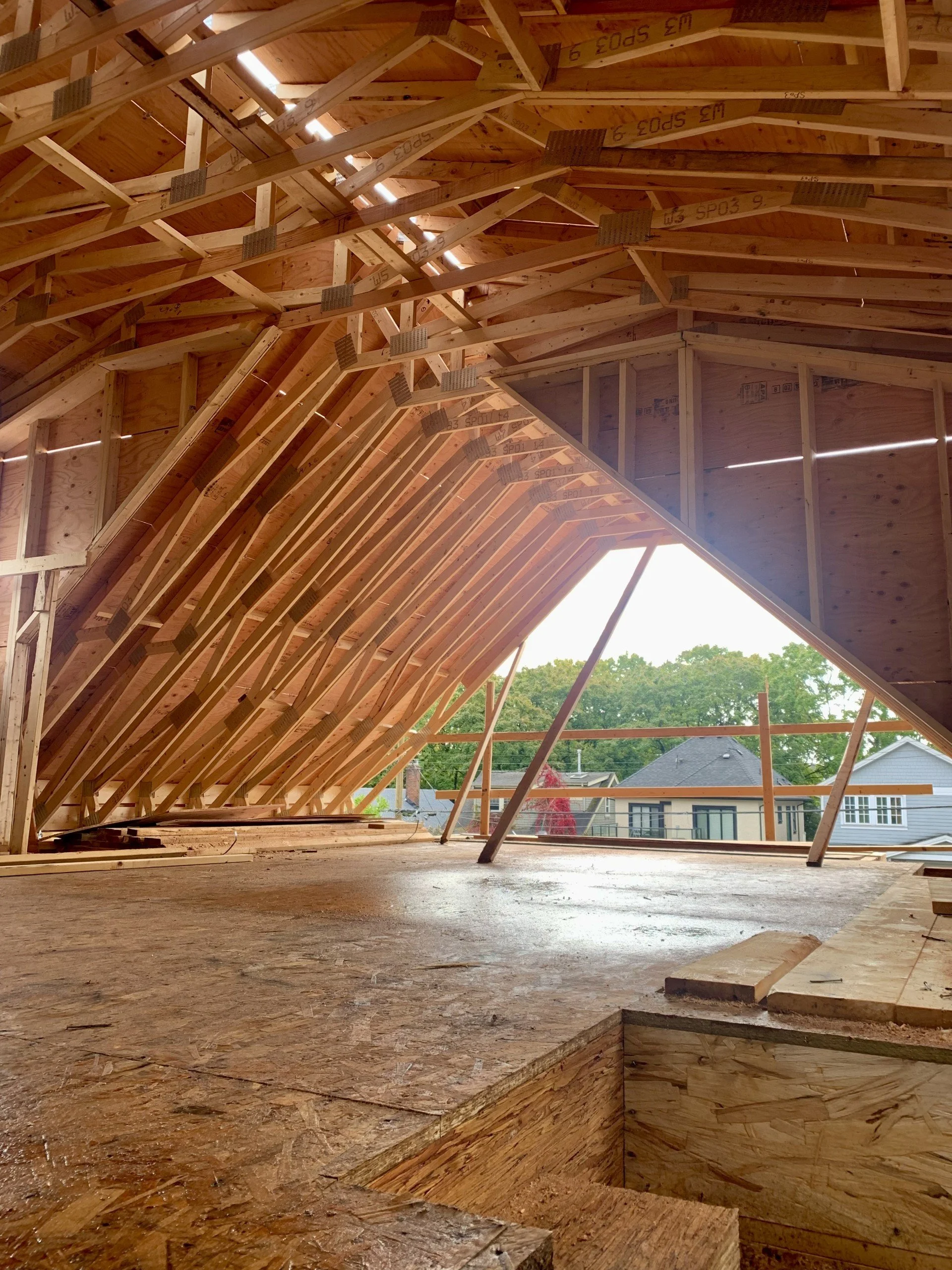 New home under construction by FalconCity General Contractor in Metro Vancouver, BC