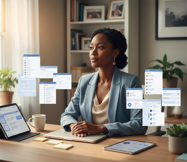 Overwhelmed entrepreneurs