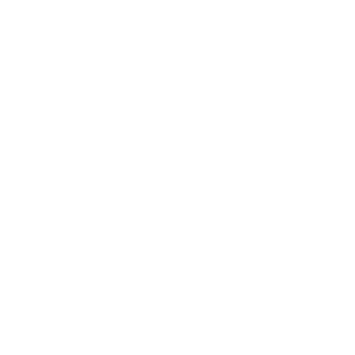 Line drawing of a vintage bus with cartoonish eyes and a smiling face, on a black background.