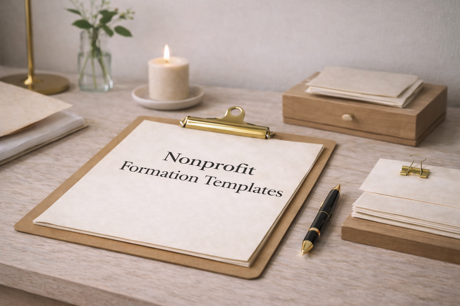 Nonprofit Formation Templates