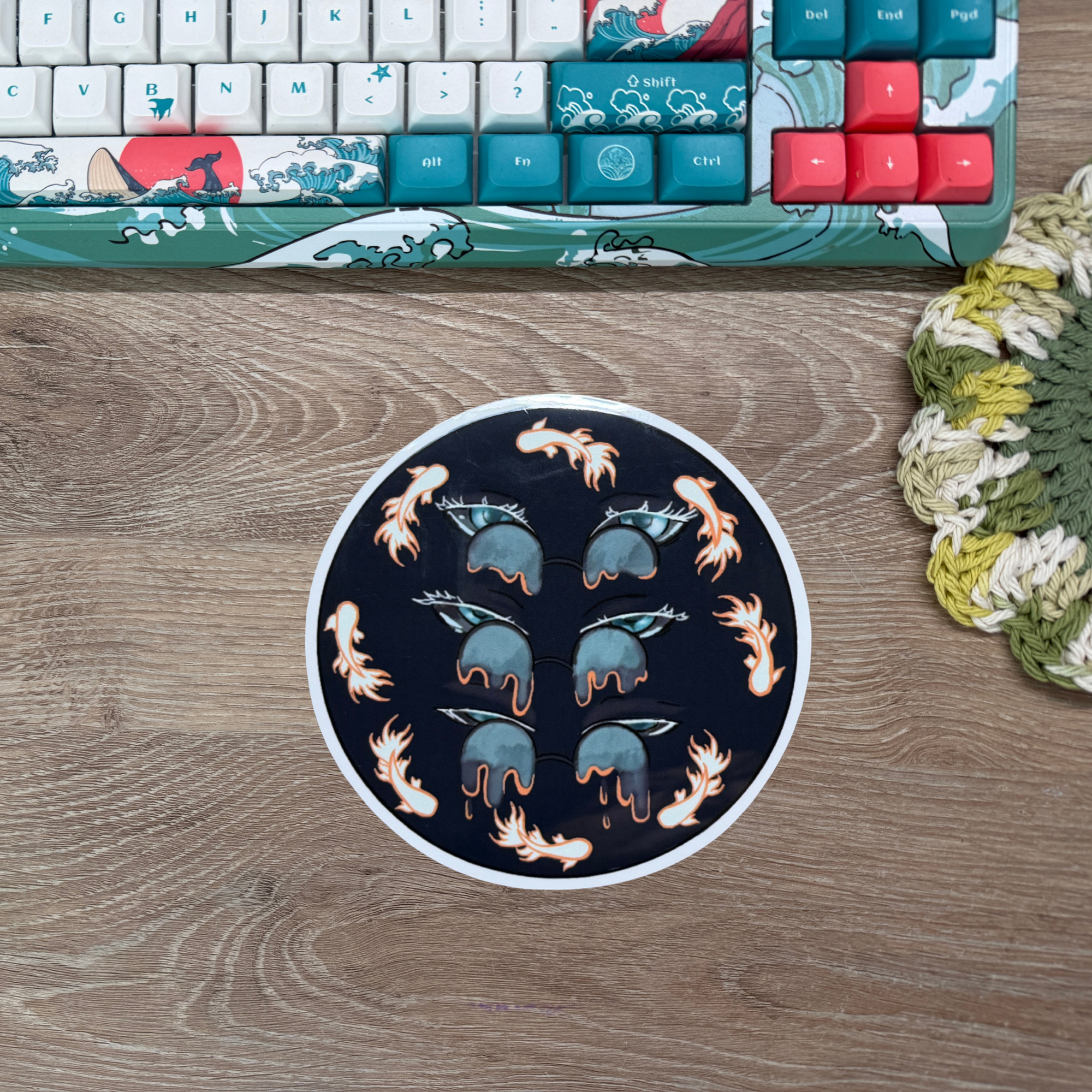 Six Eyes Jujutsu Kaisen Sticker