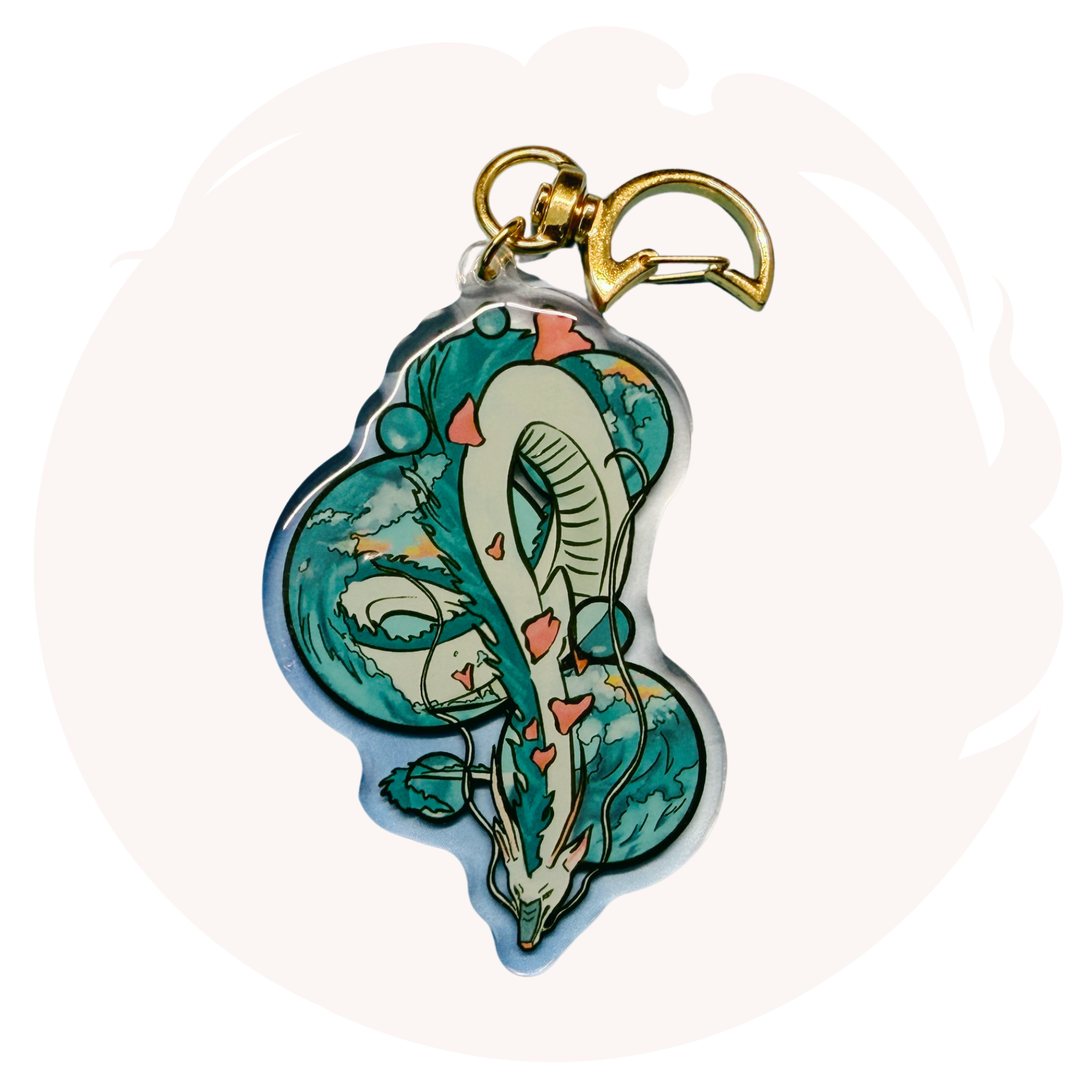 River Spirit Keychain