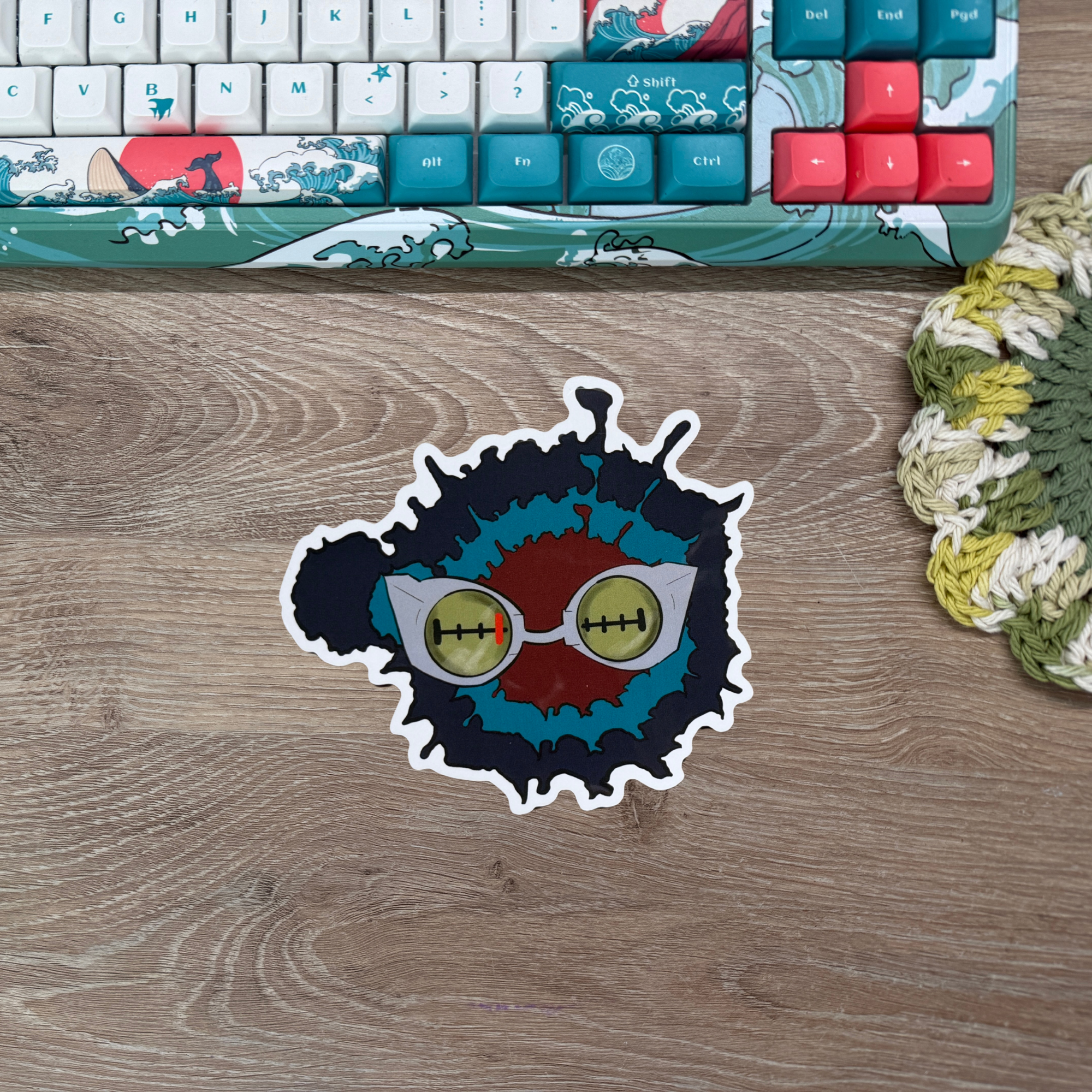 7:3 Overtime Jujutsu Kaisen Sticker