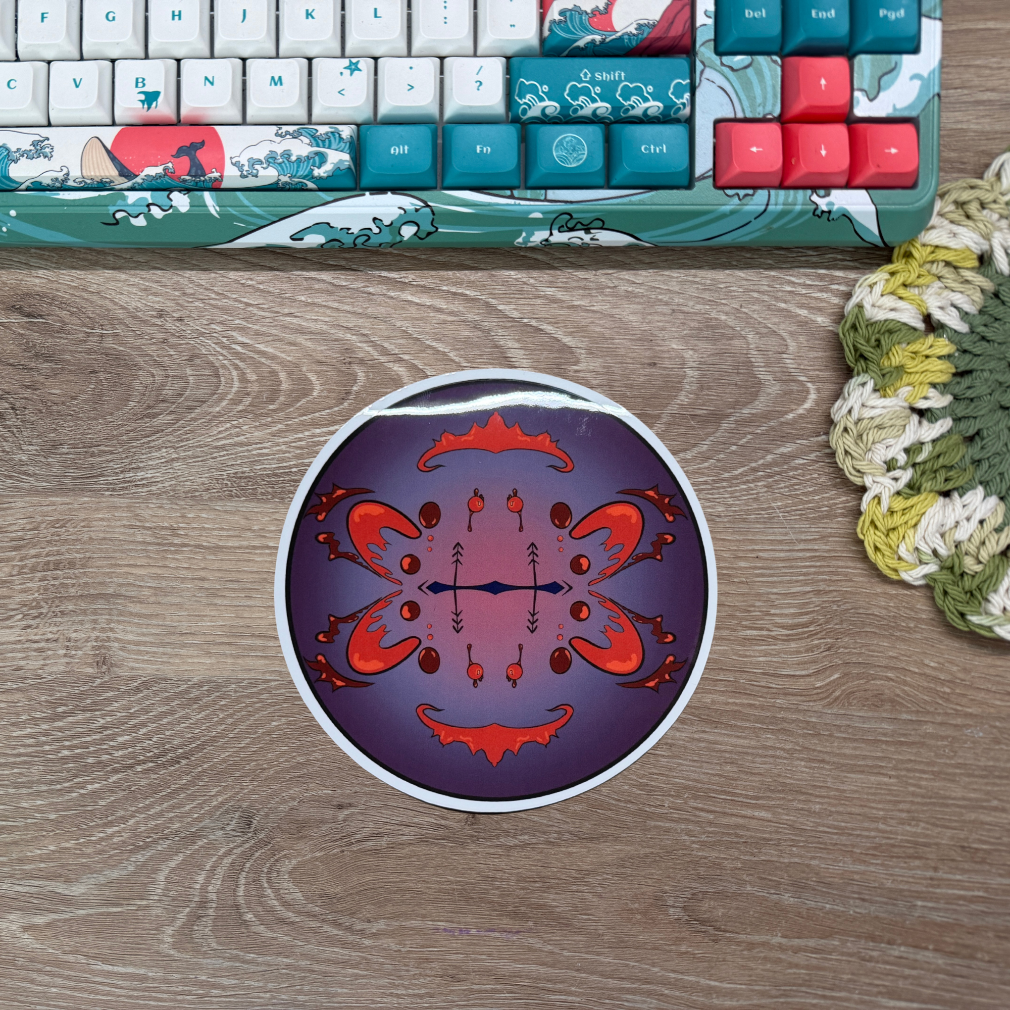 Blood Manipulation Jujutsu Kaisen Sticker