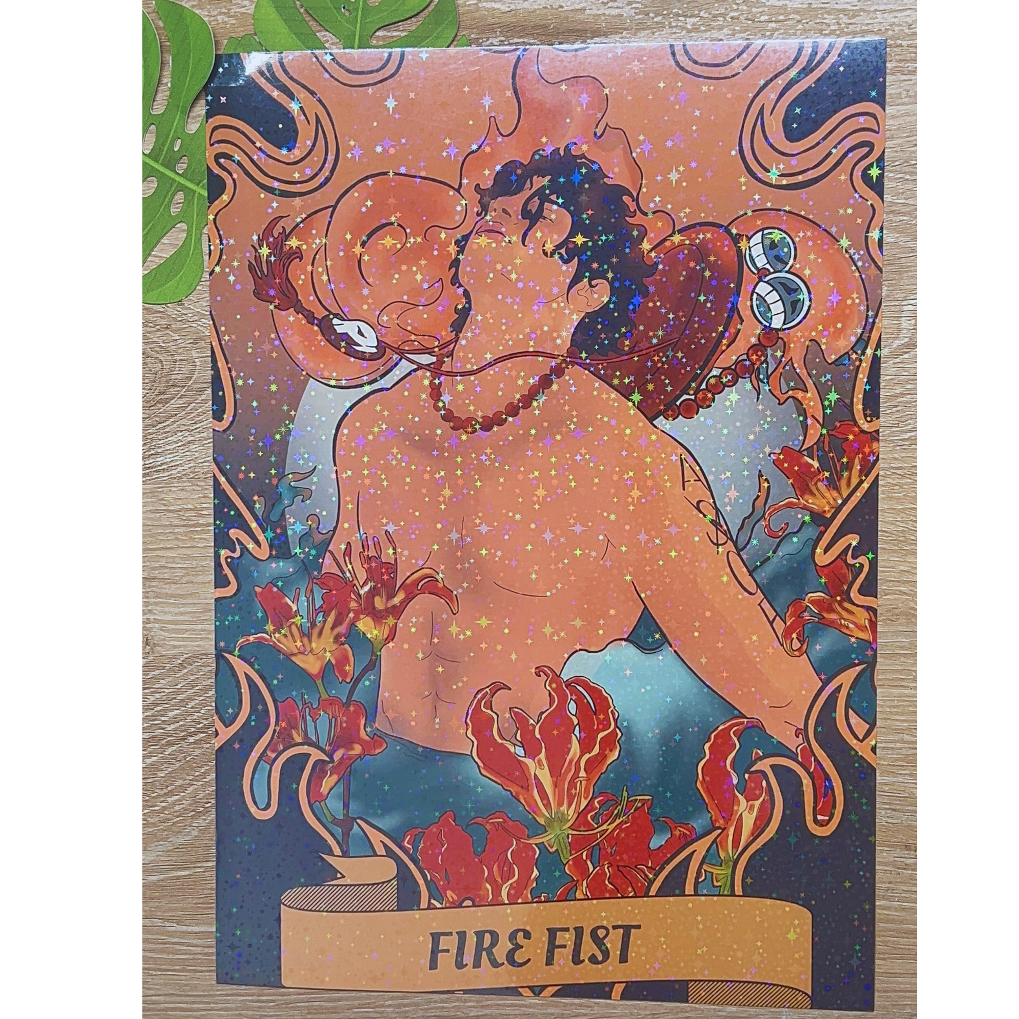 Fire First Tarot Print - Starry Night Edition
