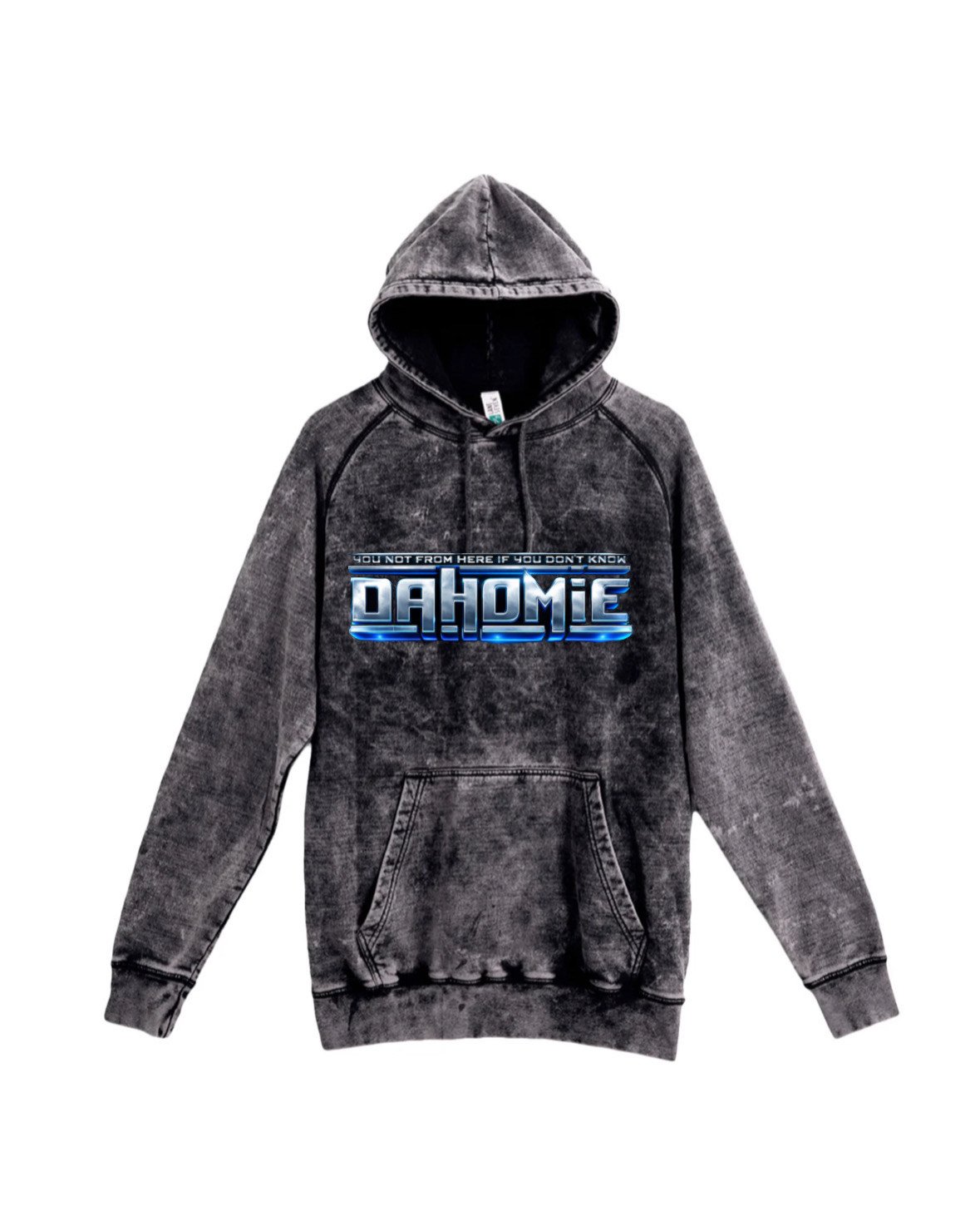 Tie Dye Hoodie. Da Homie logo