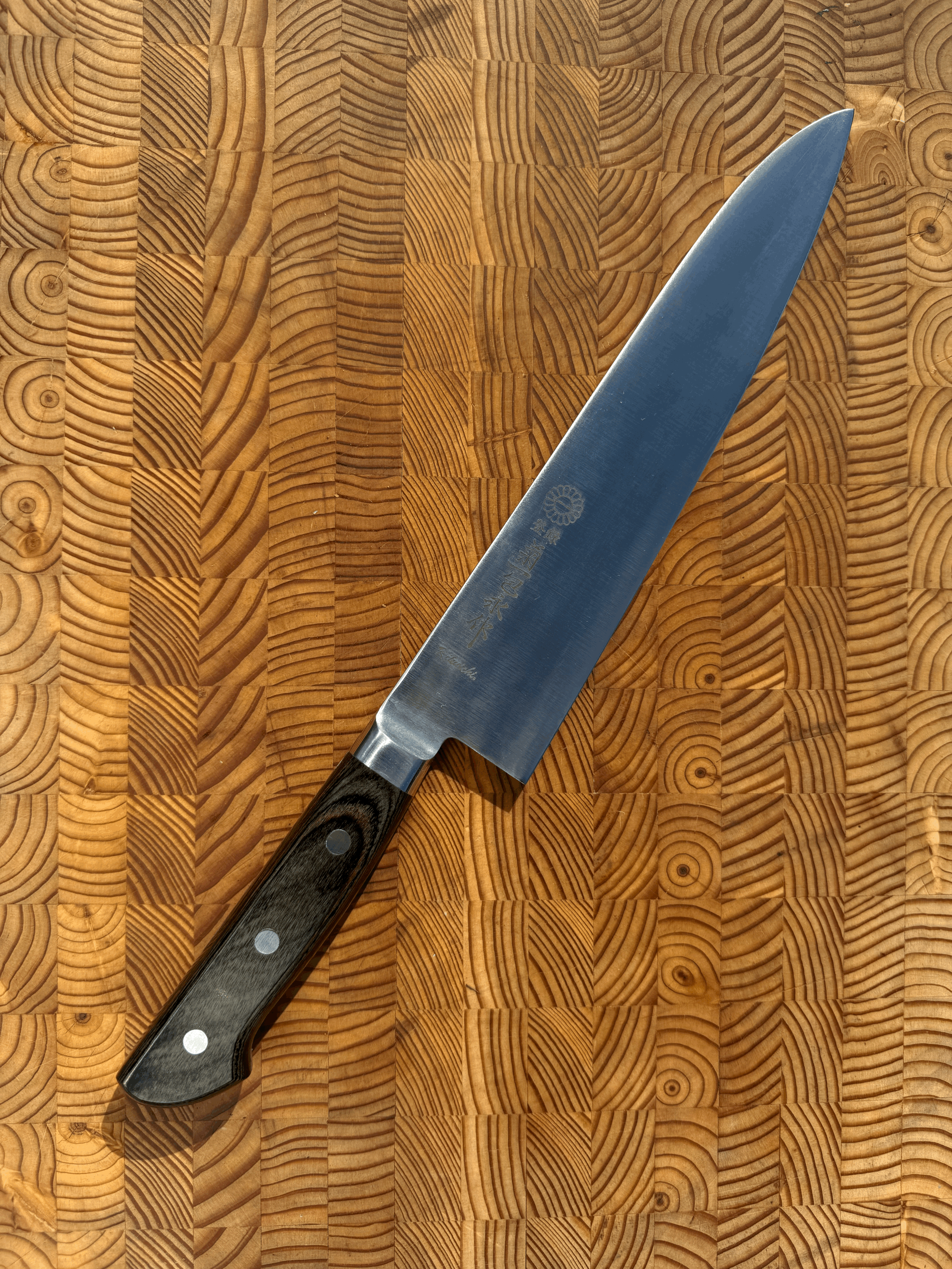 Kikuichi Semi-Stainless Gyuto/Slicer