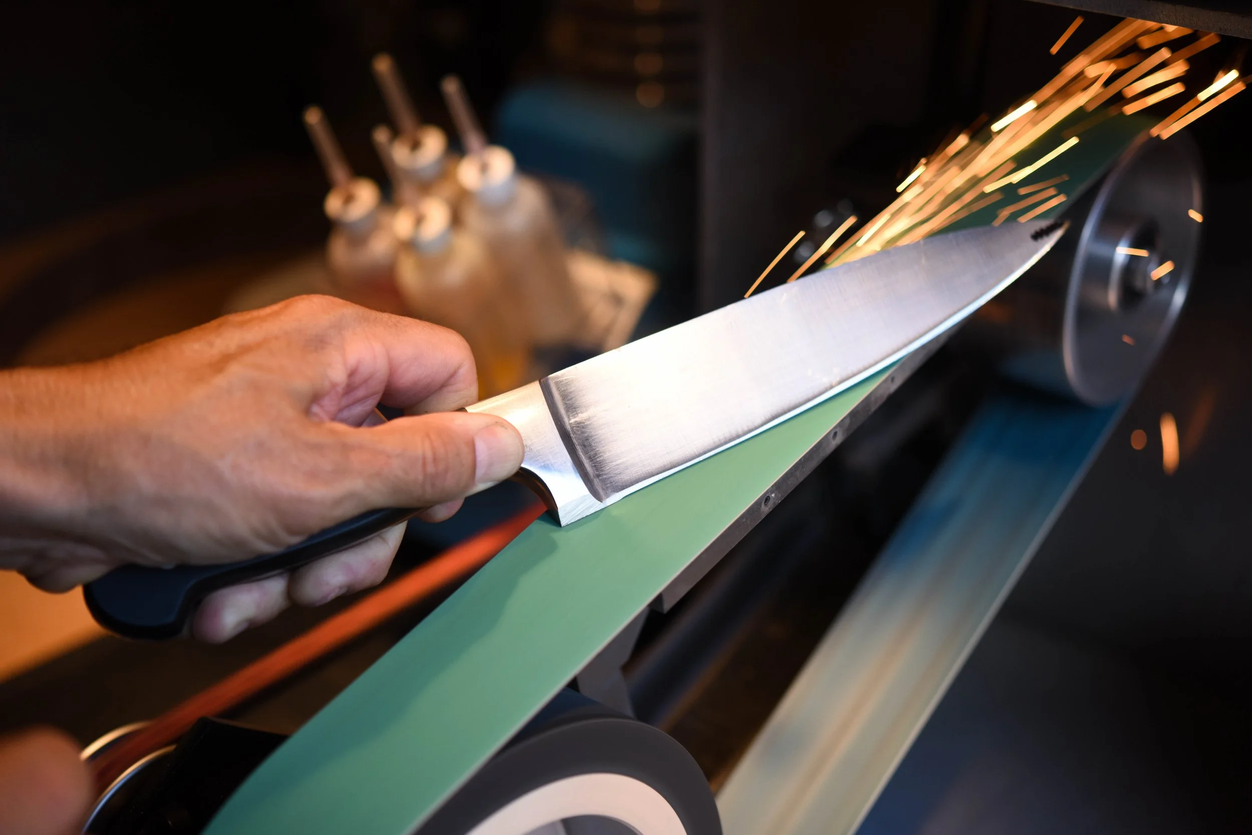 Labrado Forge Knife Sharpening