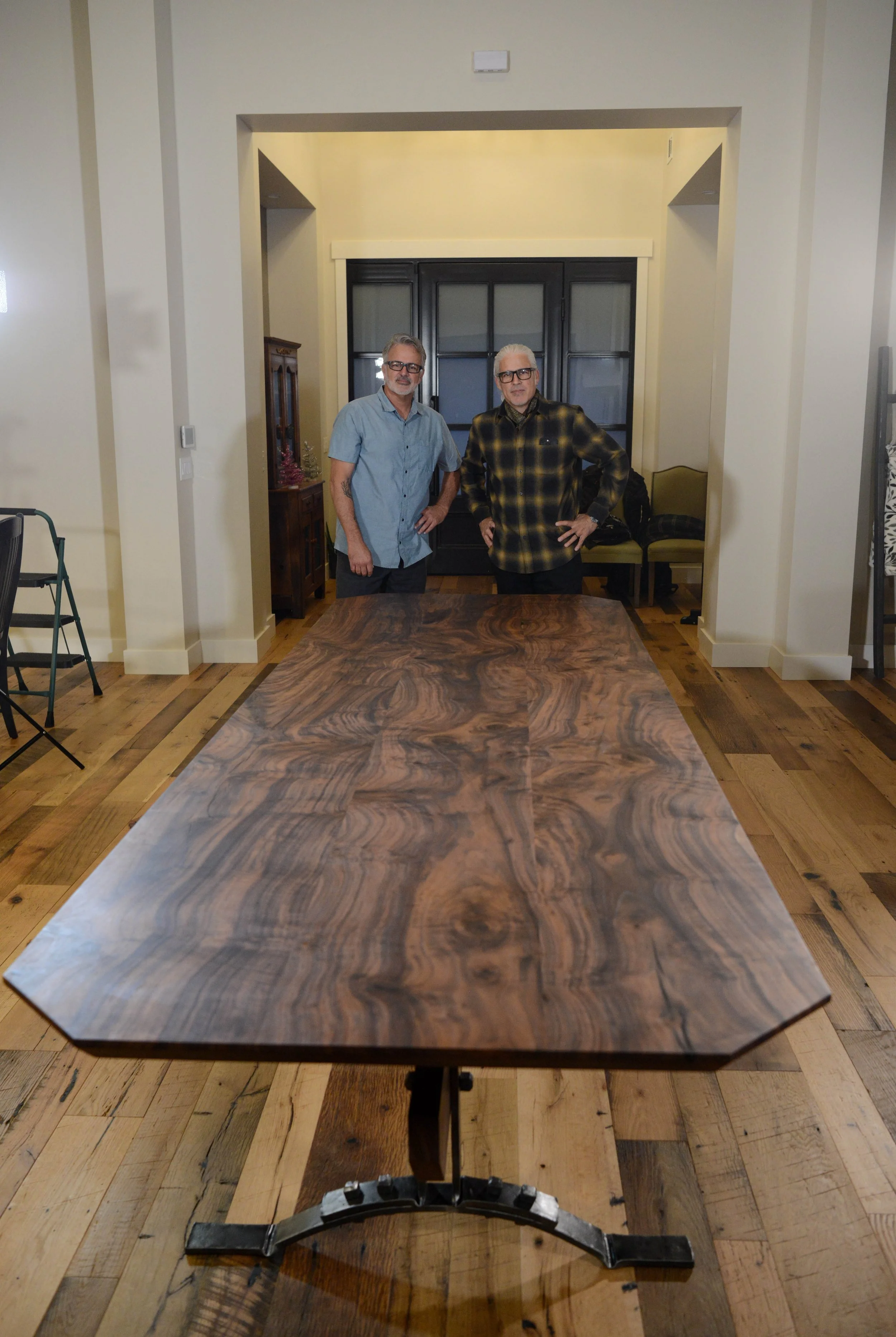 Labrado Forge Blacksmithing custom dining table