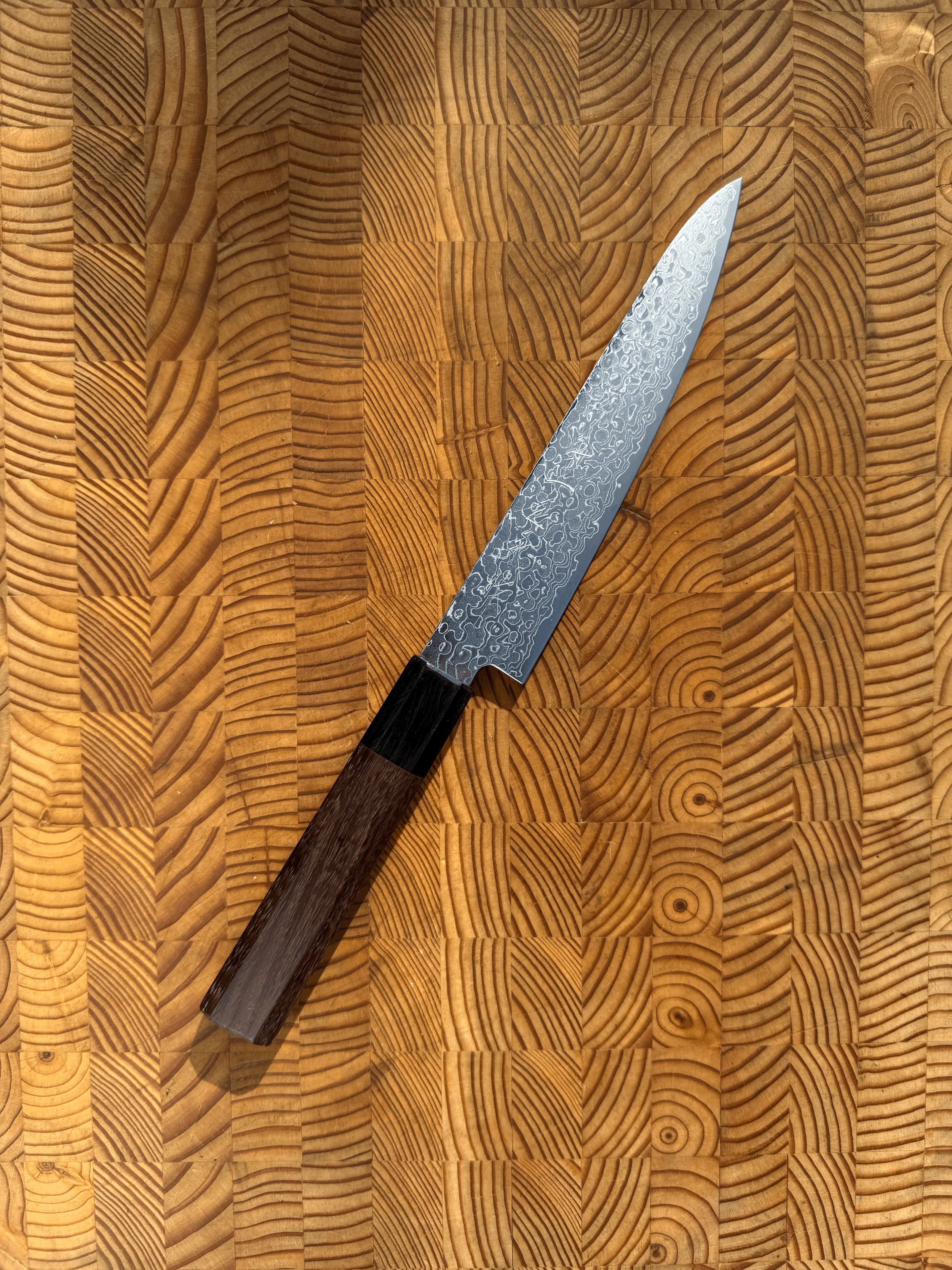 Kikuichi Nickel Warikomi Damascus Petty