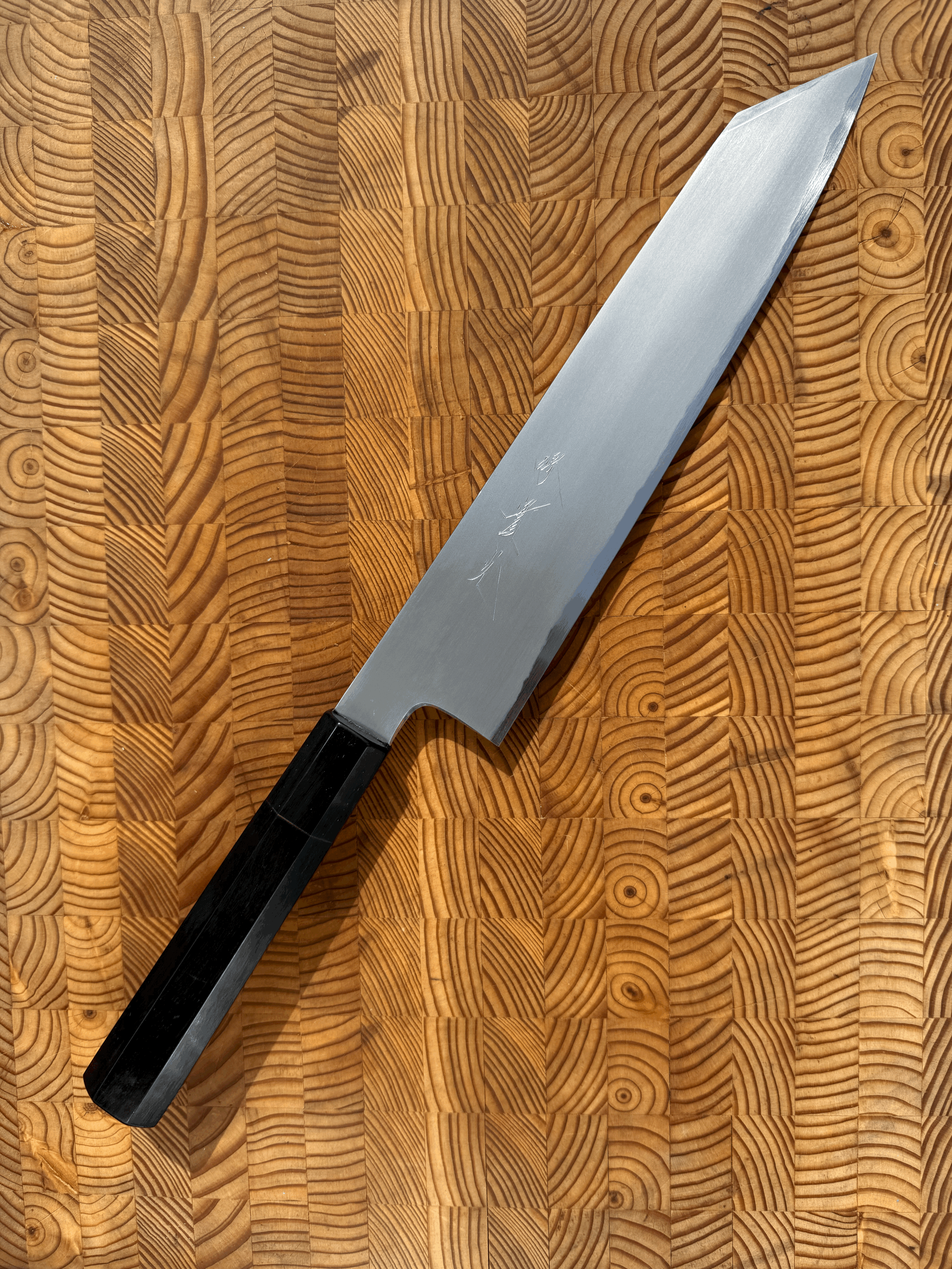 Jikko Cutlery Blue #2 Kiritsuke  Hitachi Blue #2 Kiritsuke