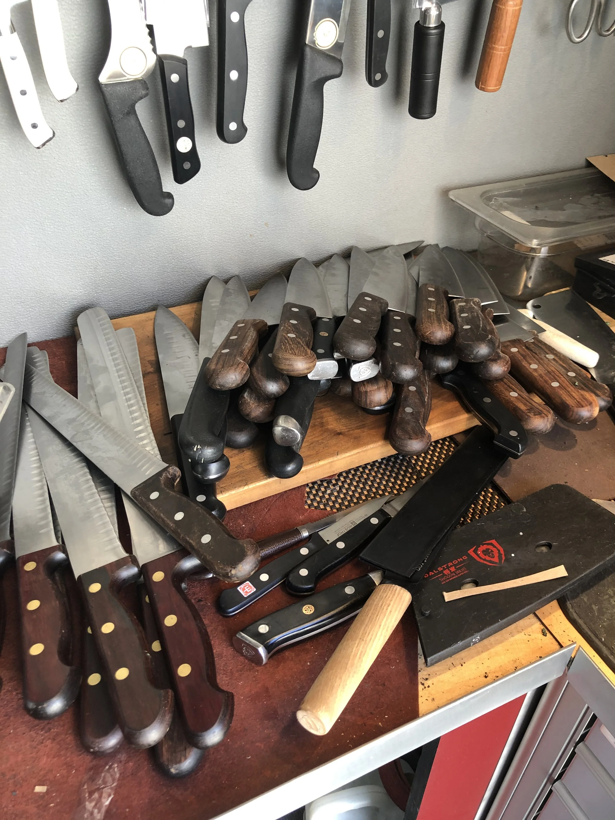 Labrado Forge offers same day, onsite professional sharpening