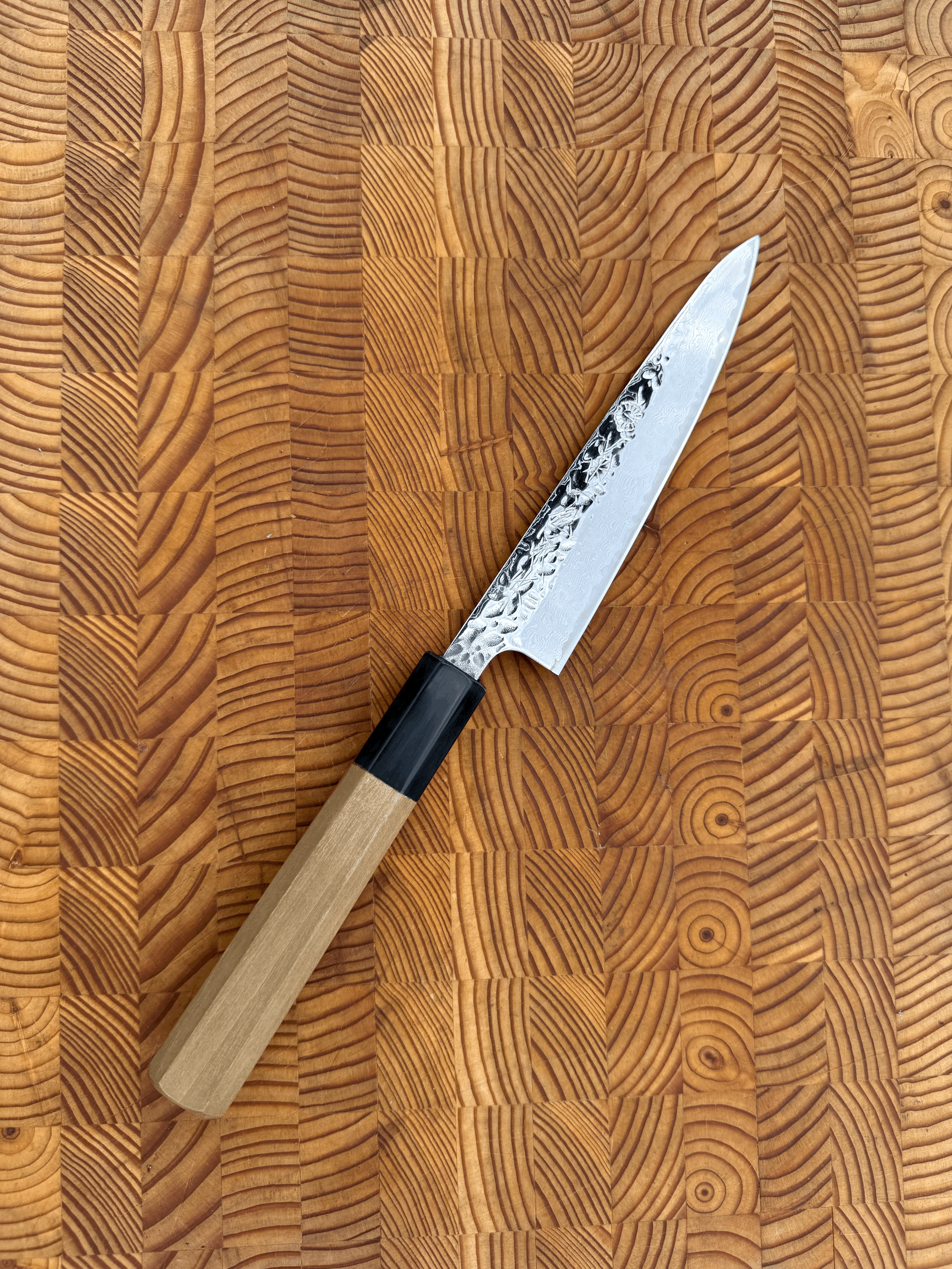 Kikuichi Damascus Tsuchime Nakiri