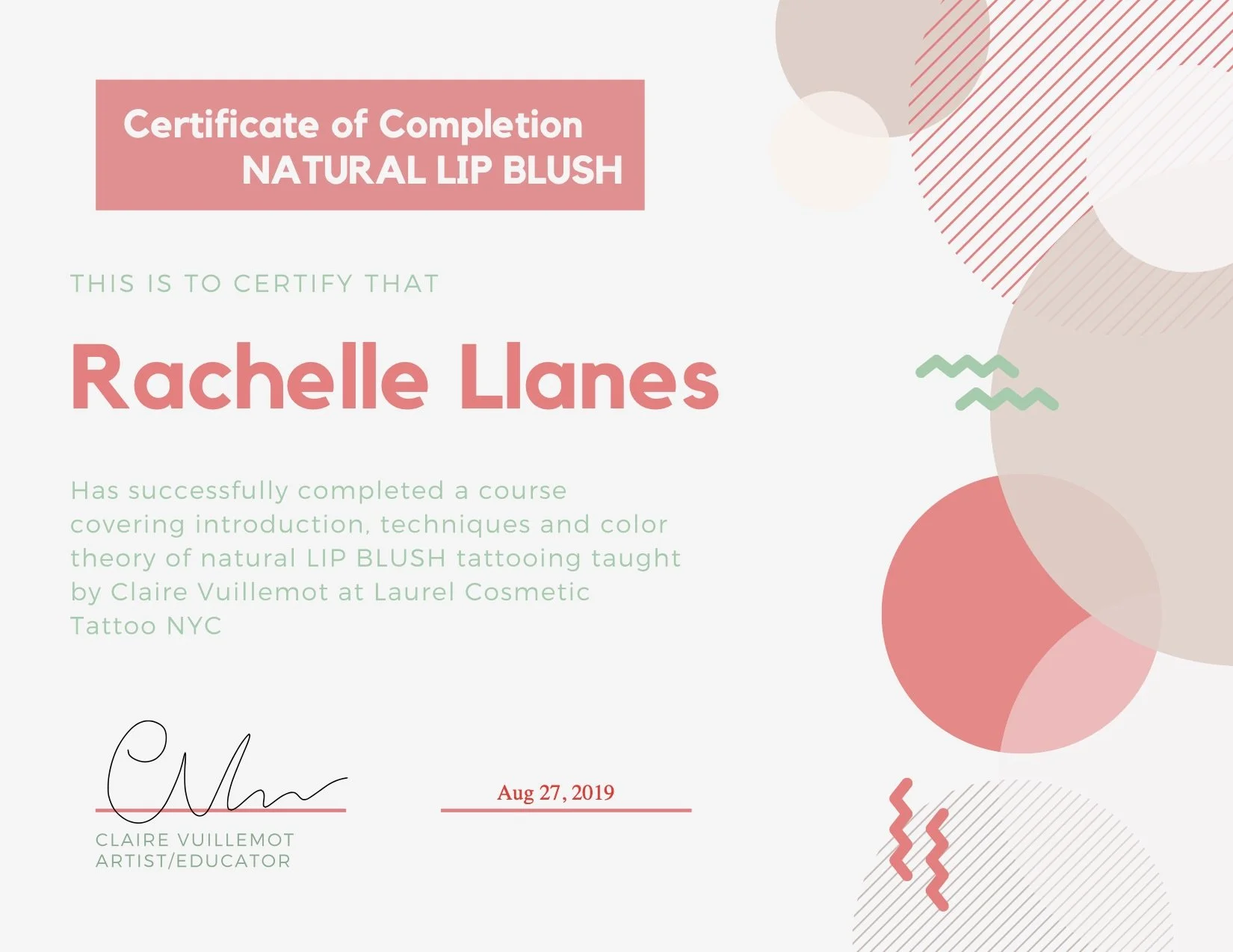 Laurel Cosmetics - Natural Lip Blush