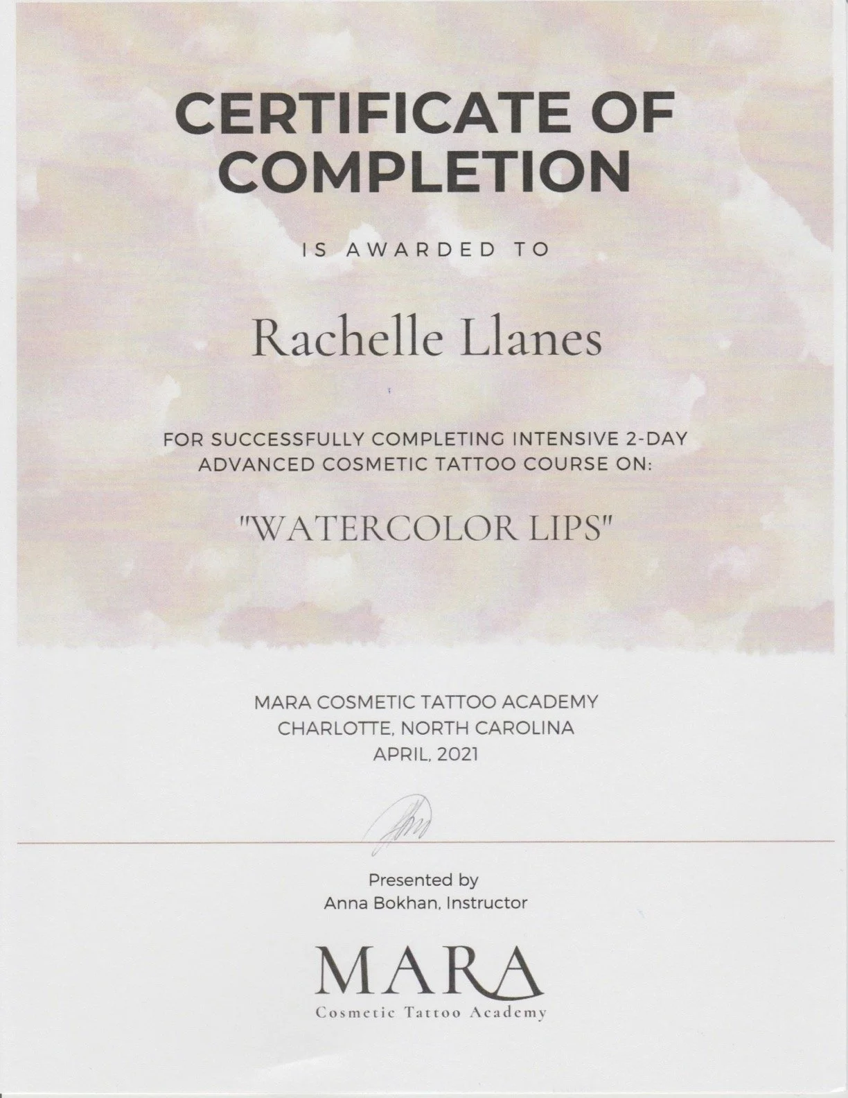 Mara - Watercolor Lip Blush