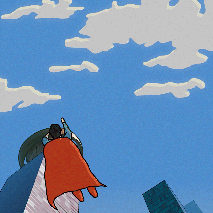 Superman Fan Animation