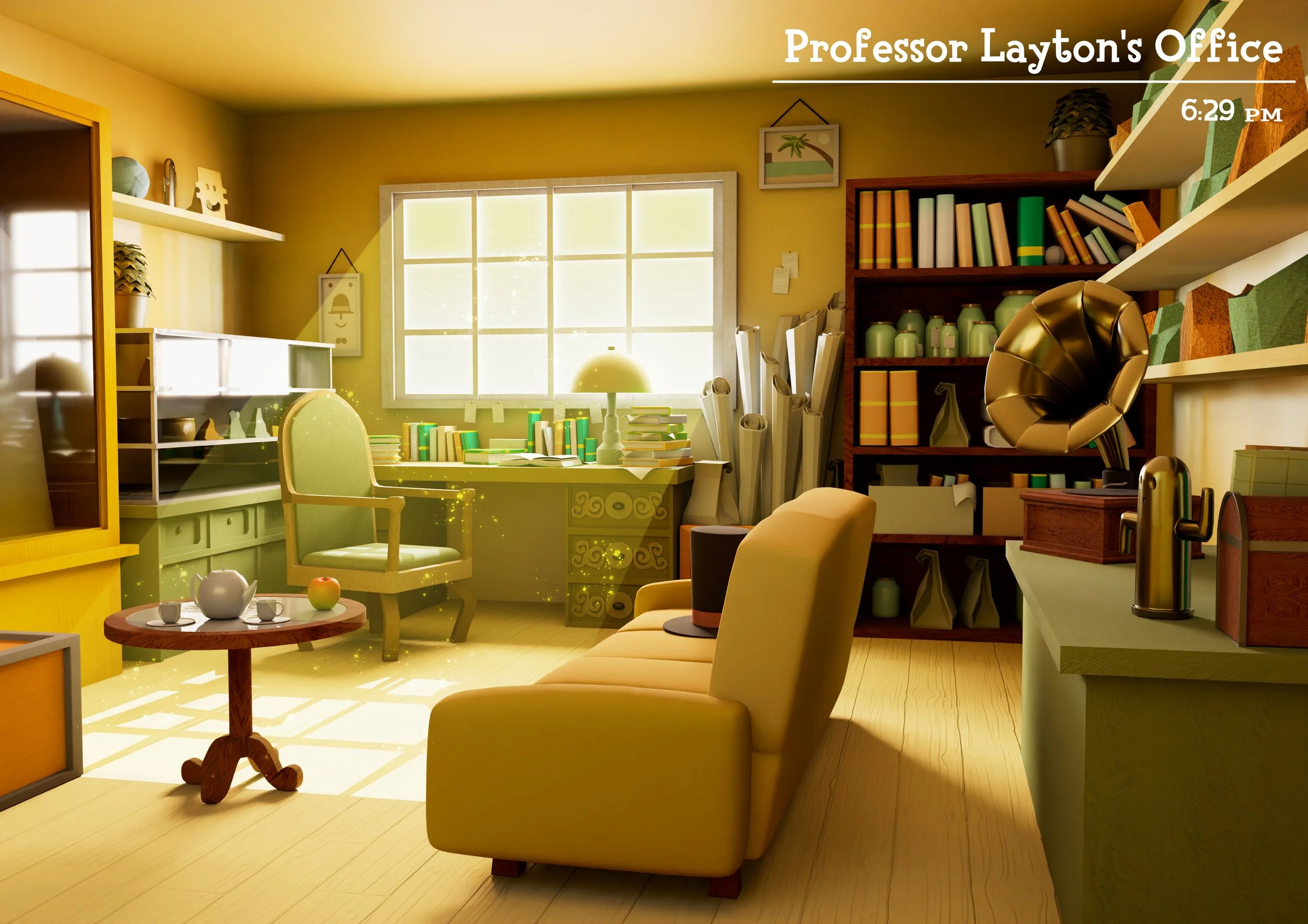 Professor Layton's Office