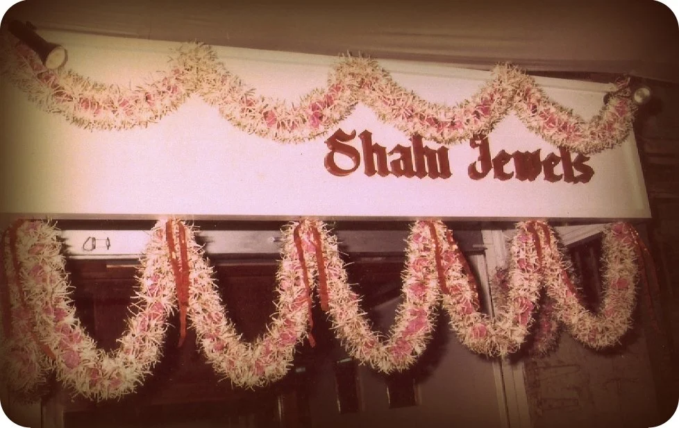 Shahi Jewels Entrance Banner 1989