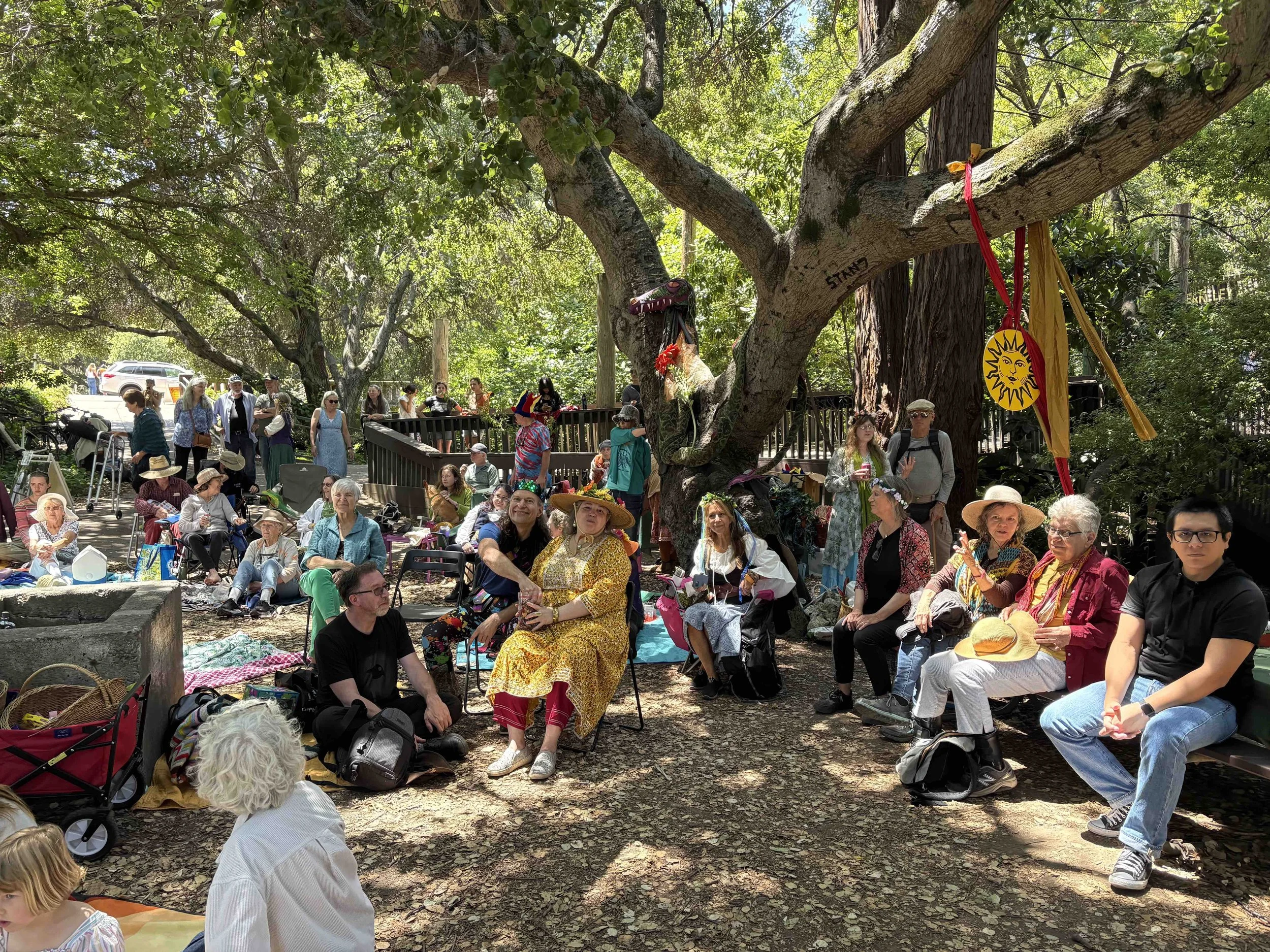 So many Revelers at the 2025 Solstice!