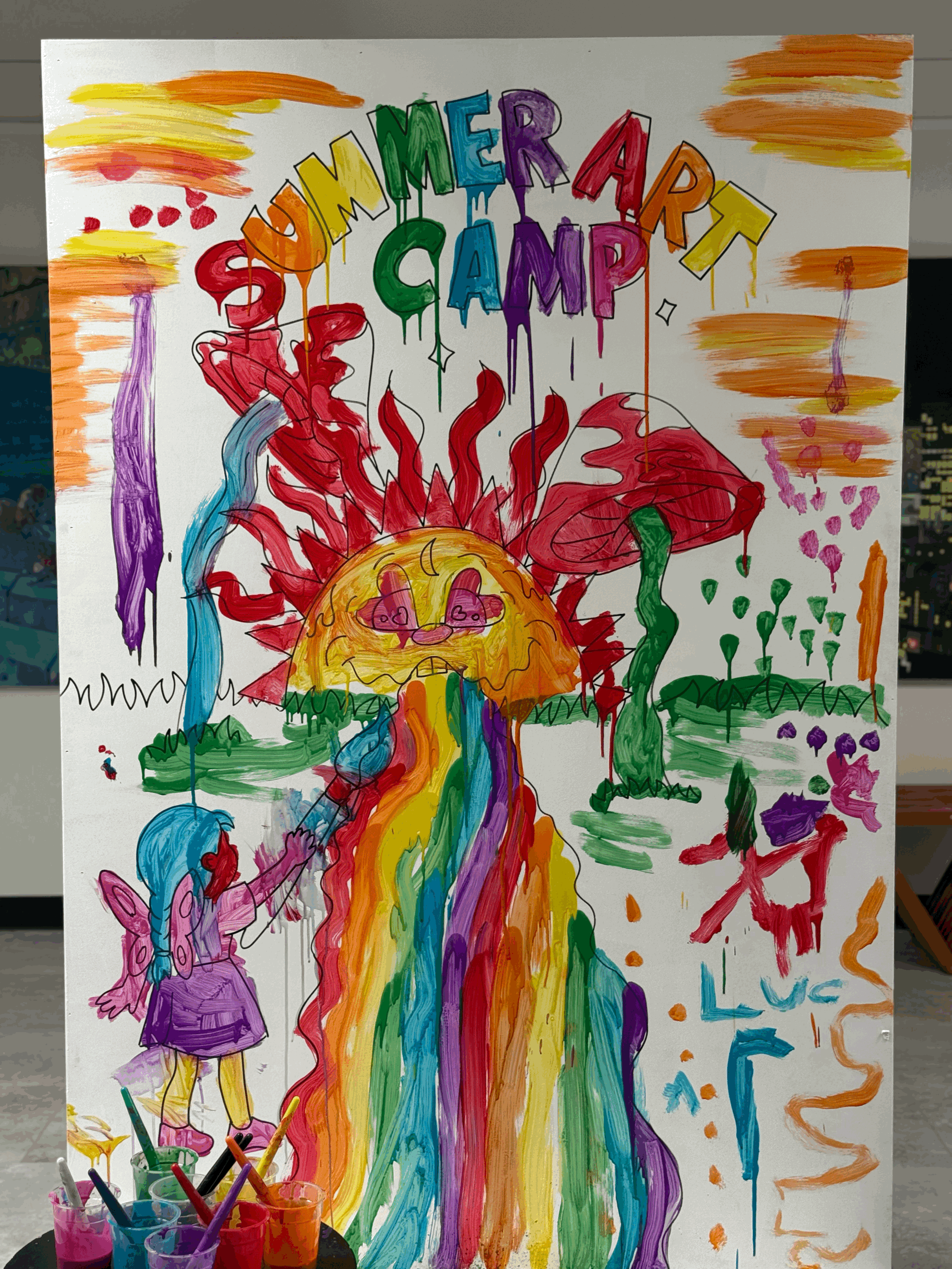 Summer Art Camp Day 1