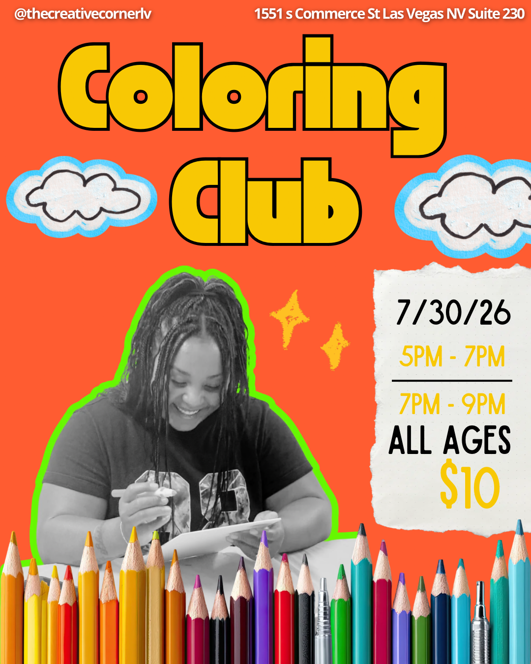 Creative Corner Coloring Club