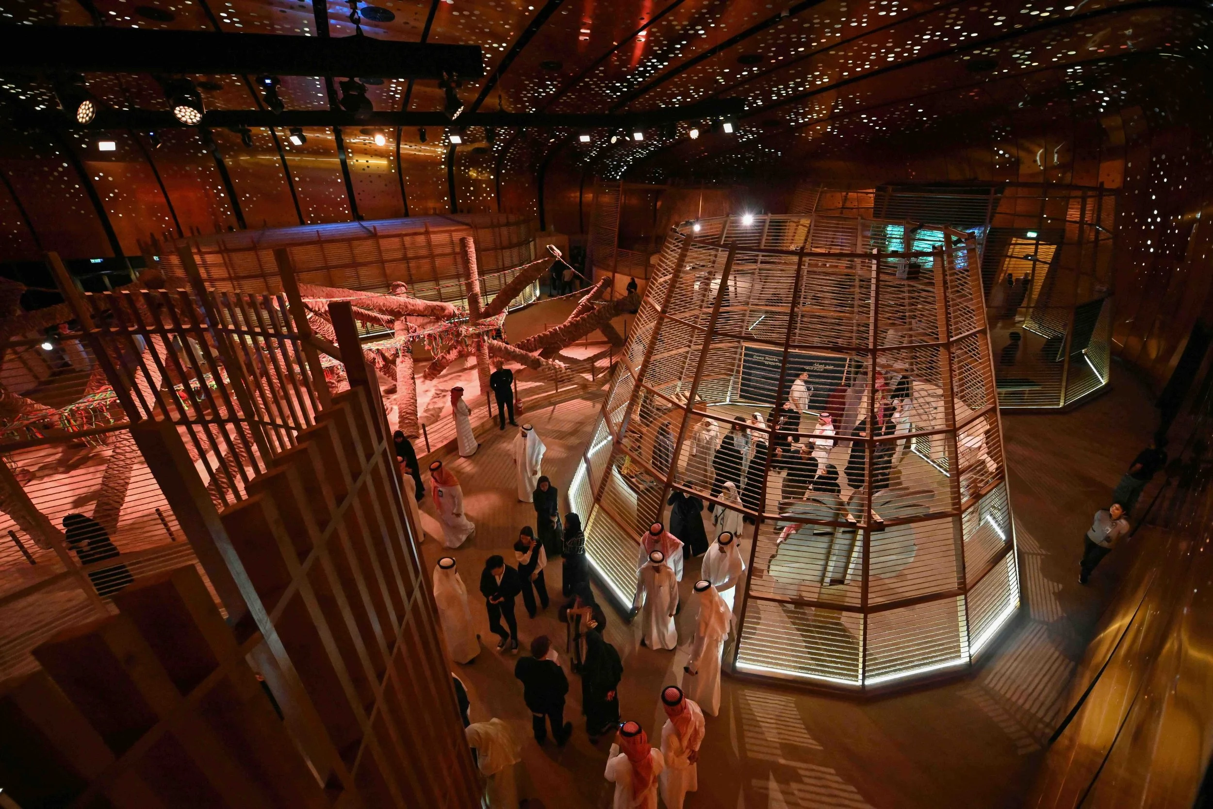 Baseqat exhibition at Ithra exploring palm tree material culture