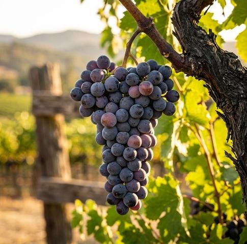 Zinfandel / Primitivo grape cluster