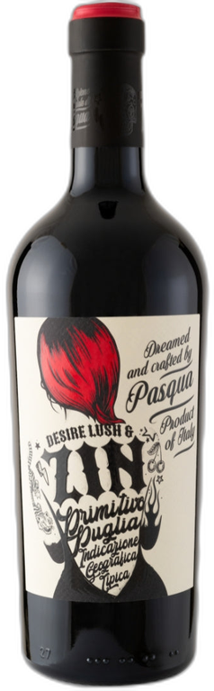 Pasqua Desire Lush and Zin Primitivo bottle