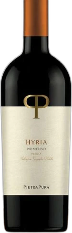 Pietra Pura Hyria Primitivo bottle