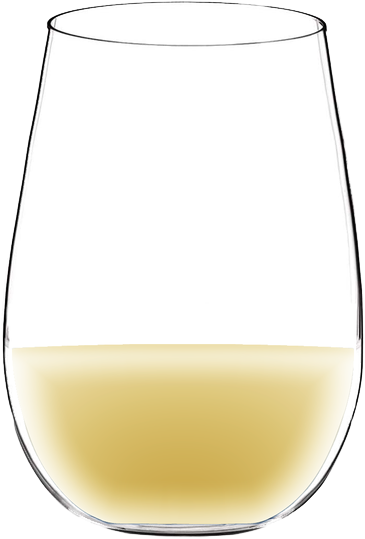 Pinot Grigio / Pinot Gris wine color in glass