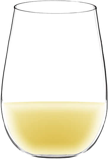 Gewürztraminer wine color in glass