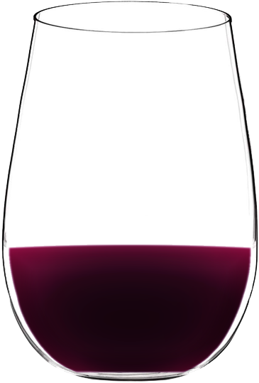 Syrah / Shiraz wine color in glass
