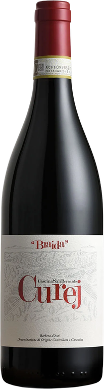 Braida Curej Barbera d'Asti 2023 bottle