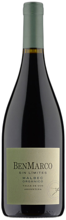 BenMarco Sin Límites Orgánico Malbec 2020 bottle