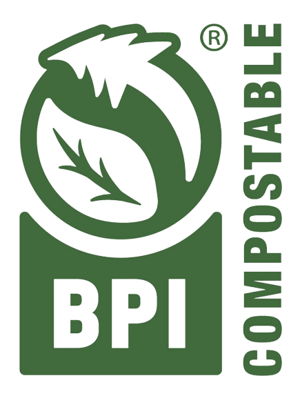 Logo with a stylized green and white globe with a leaf and mountains, featuring the text "BPI GO POSTA BTE" vertically to the right and "BPI" with a green arrow integrated into the letter "P" at the bottom.