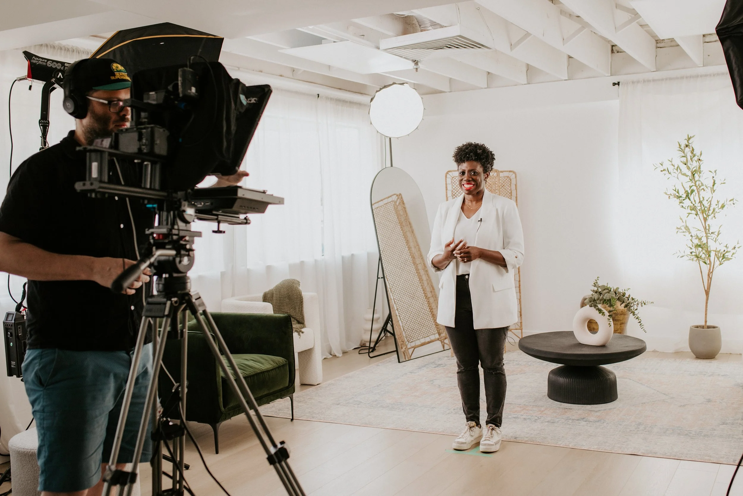 Young professionals working in a Vancouver office environment