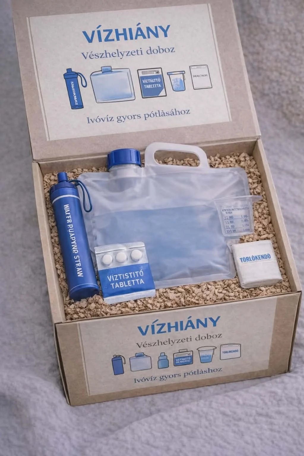 Vízhiány Calm box