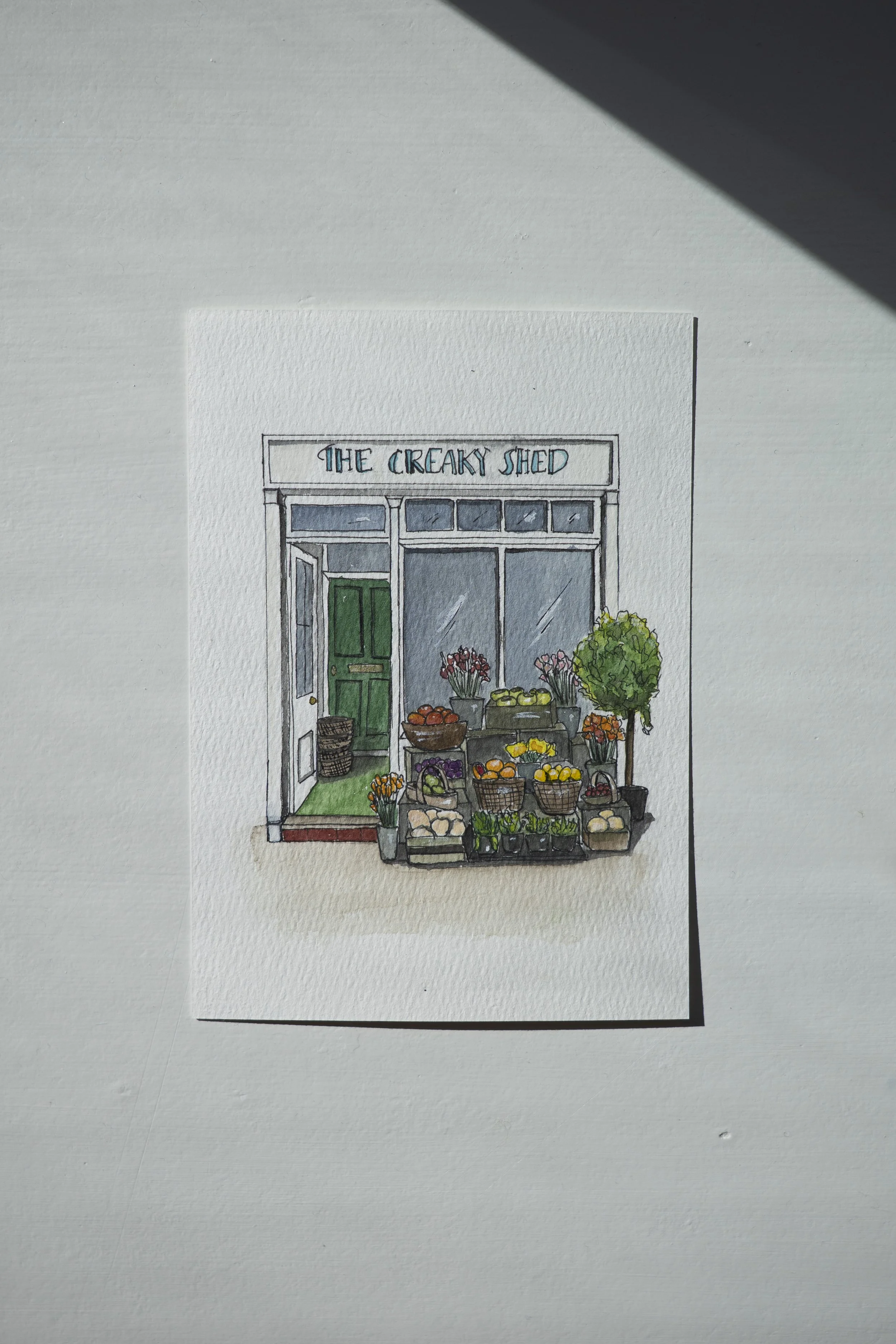 The Creaky Shed Storefront Urban Print