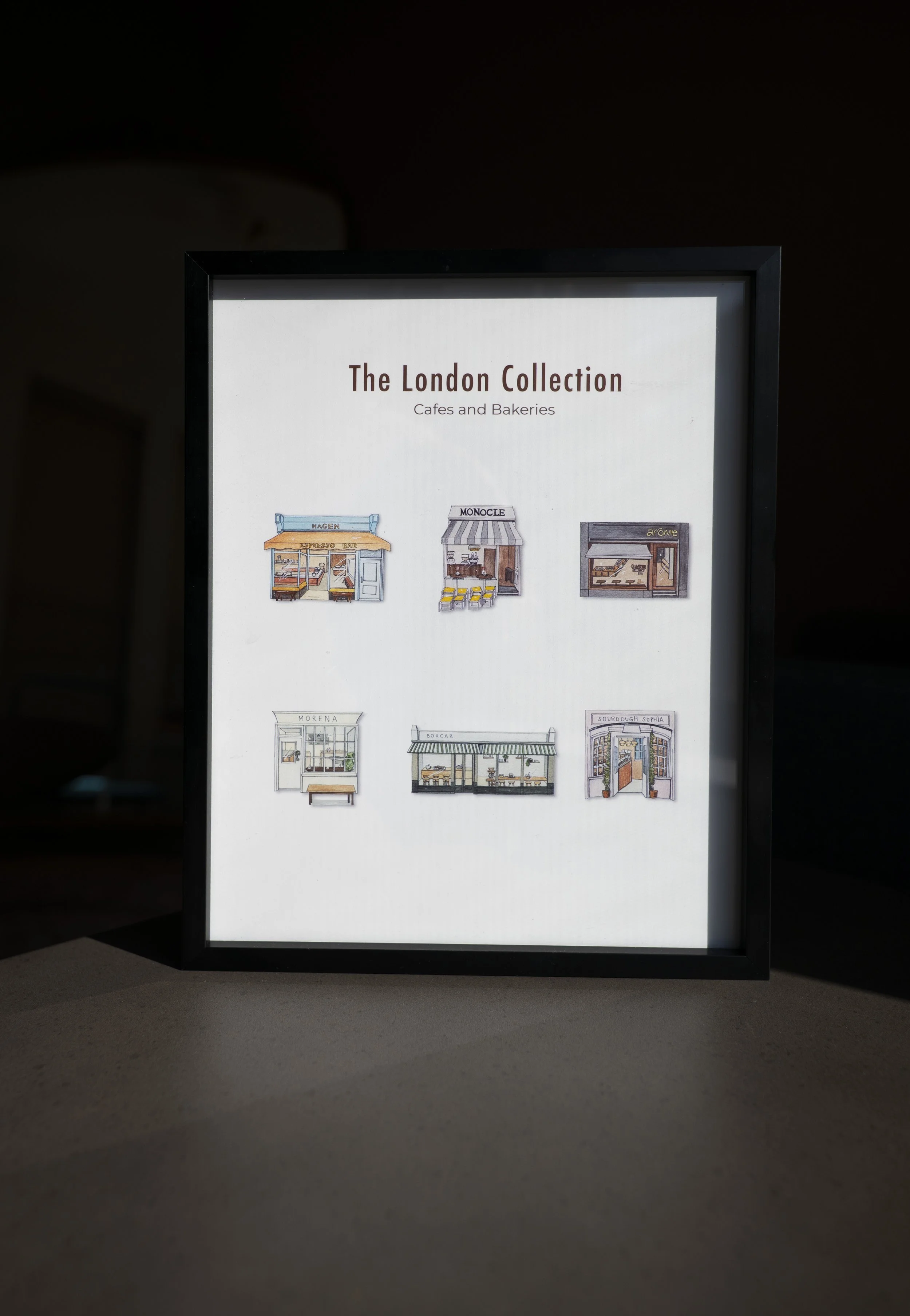 London Collection Poster