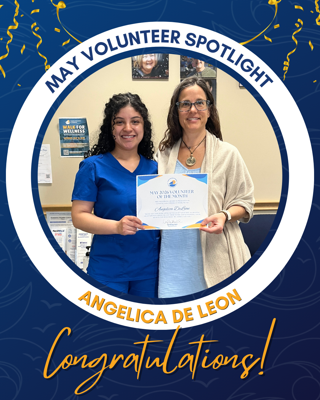 Volunteer Spotlight: Angelica De Leon