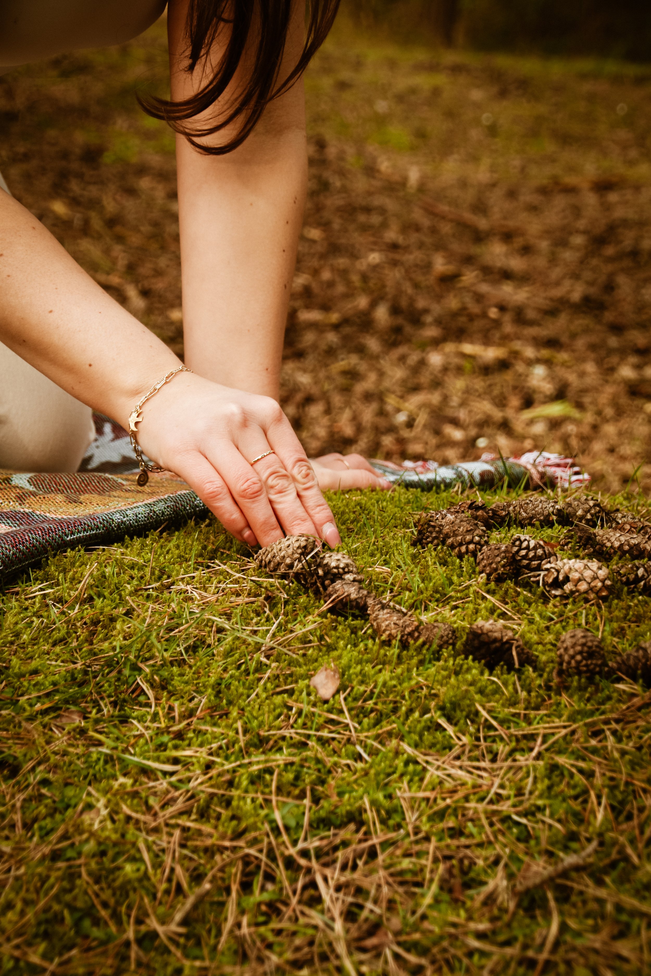 Stacey White Ways of Being Pine Cone Spiral