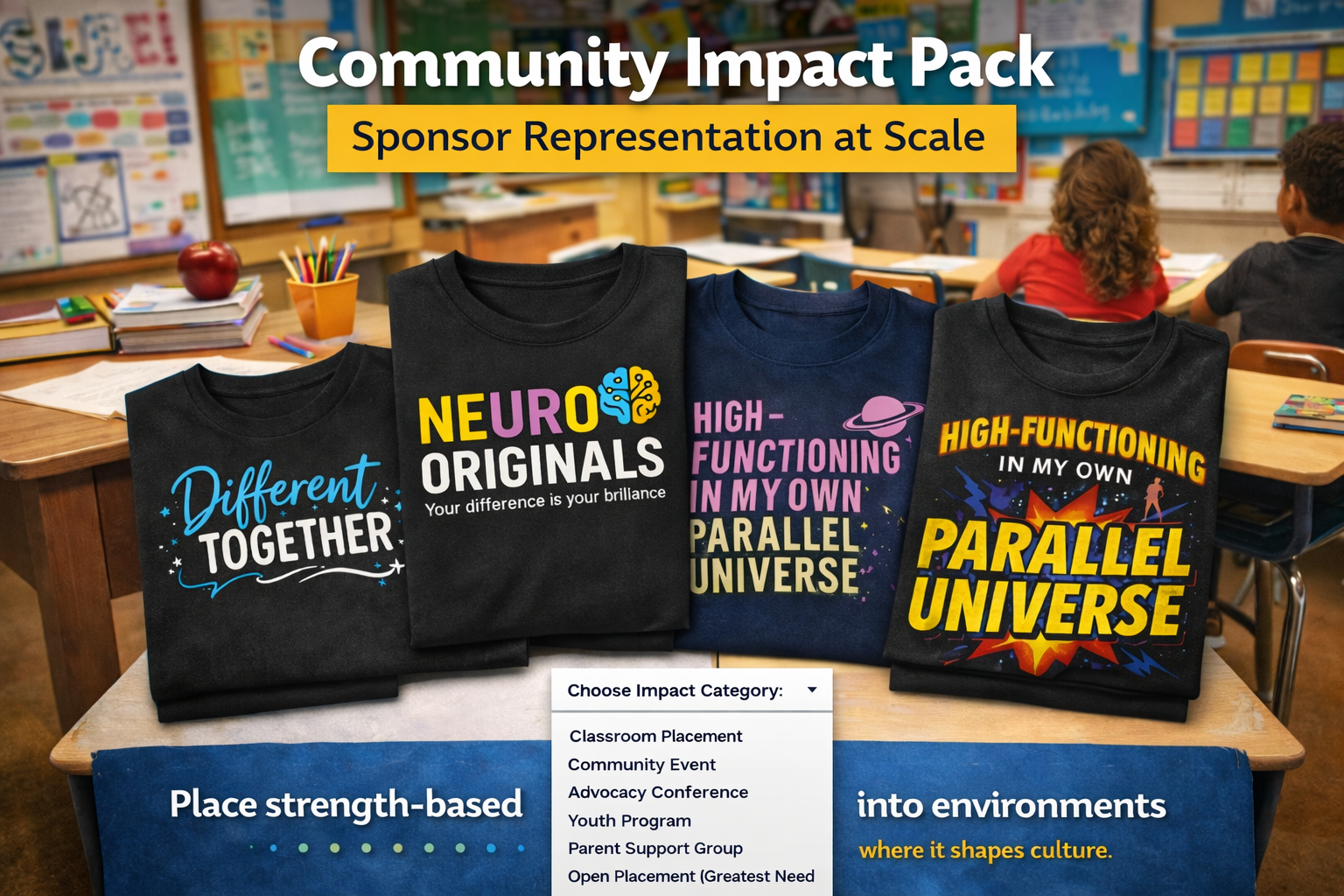 Community Impact Pack | Sponsor Representation at Scale