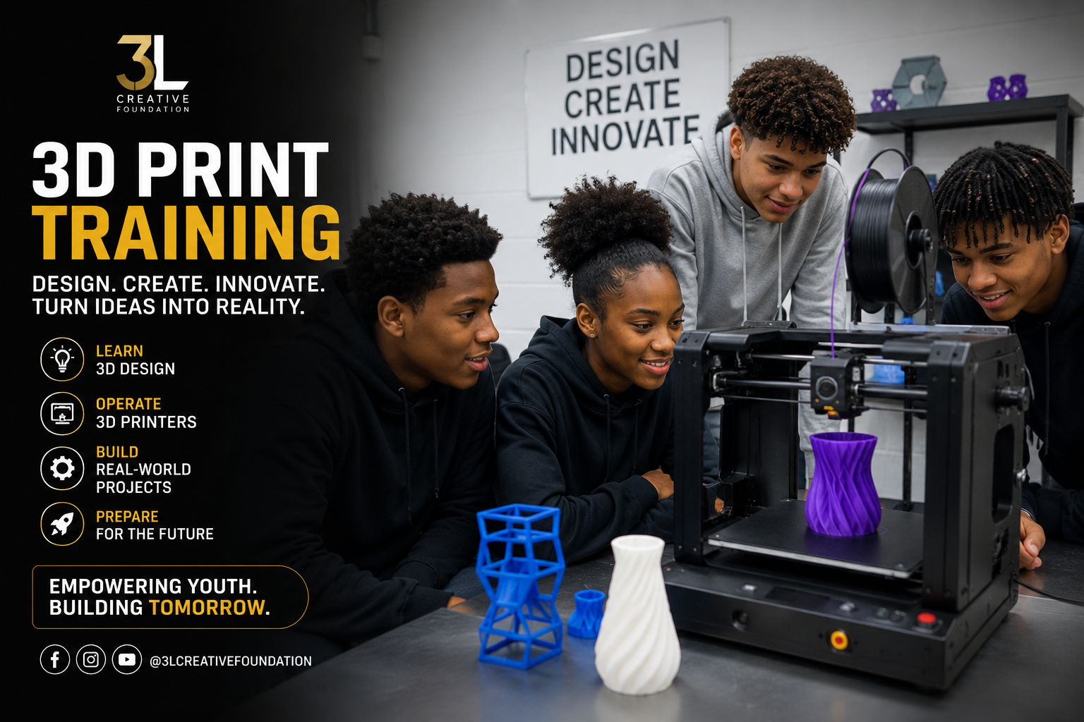 Youth 3D Print Training Workshop