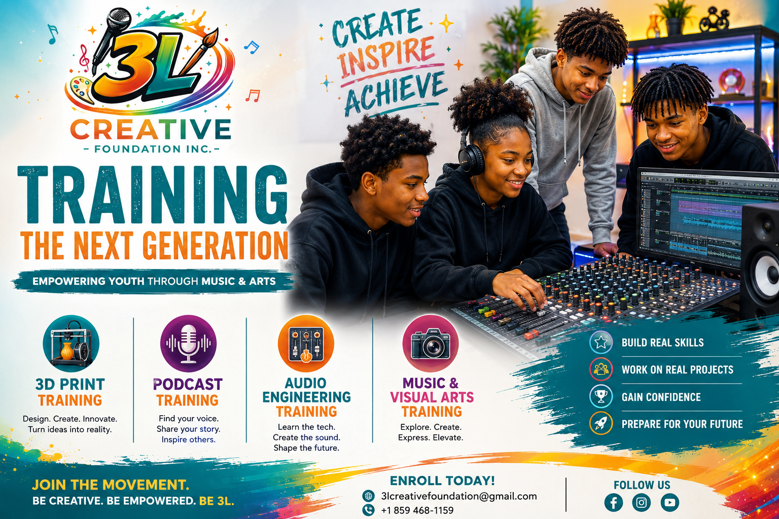 Empowerment Through Creativity: Hands-On Training for Youth