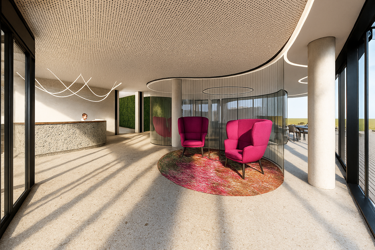 Empfangen + Zusammenkommen